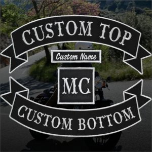 Ready to ride? New Custom Biker Patches, Made to Order