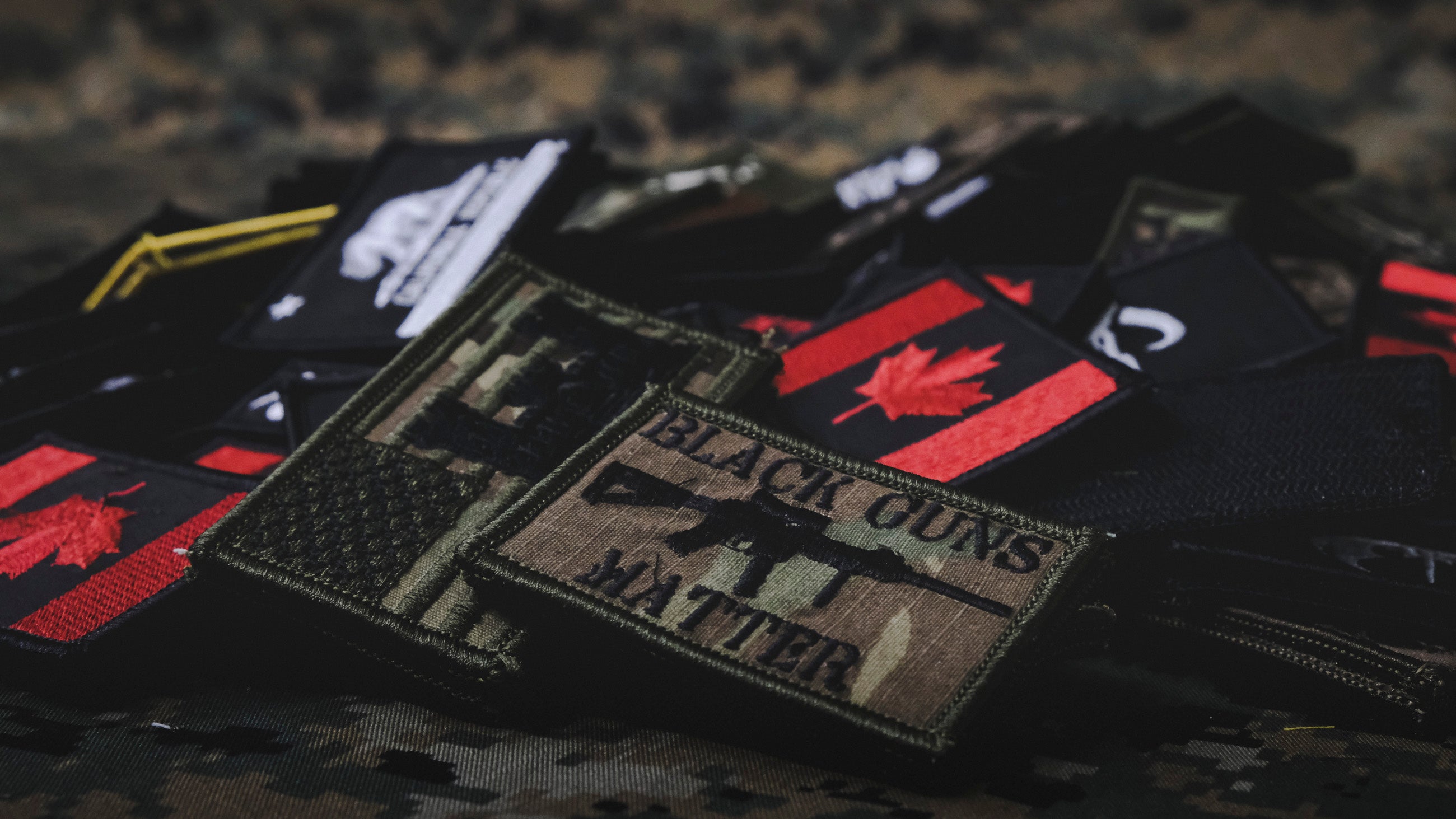 Organize and display your morale patches