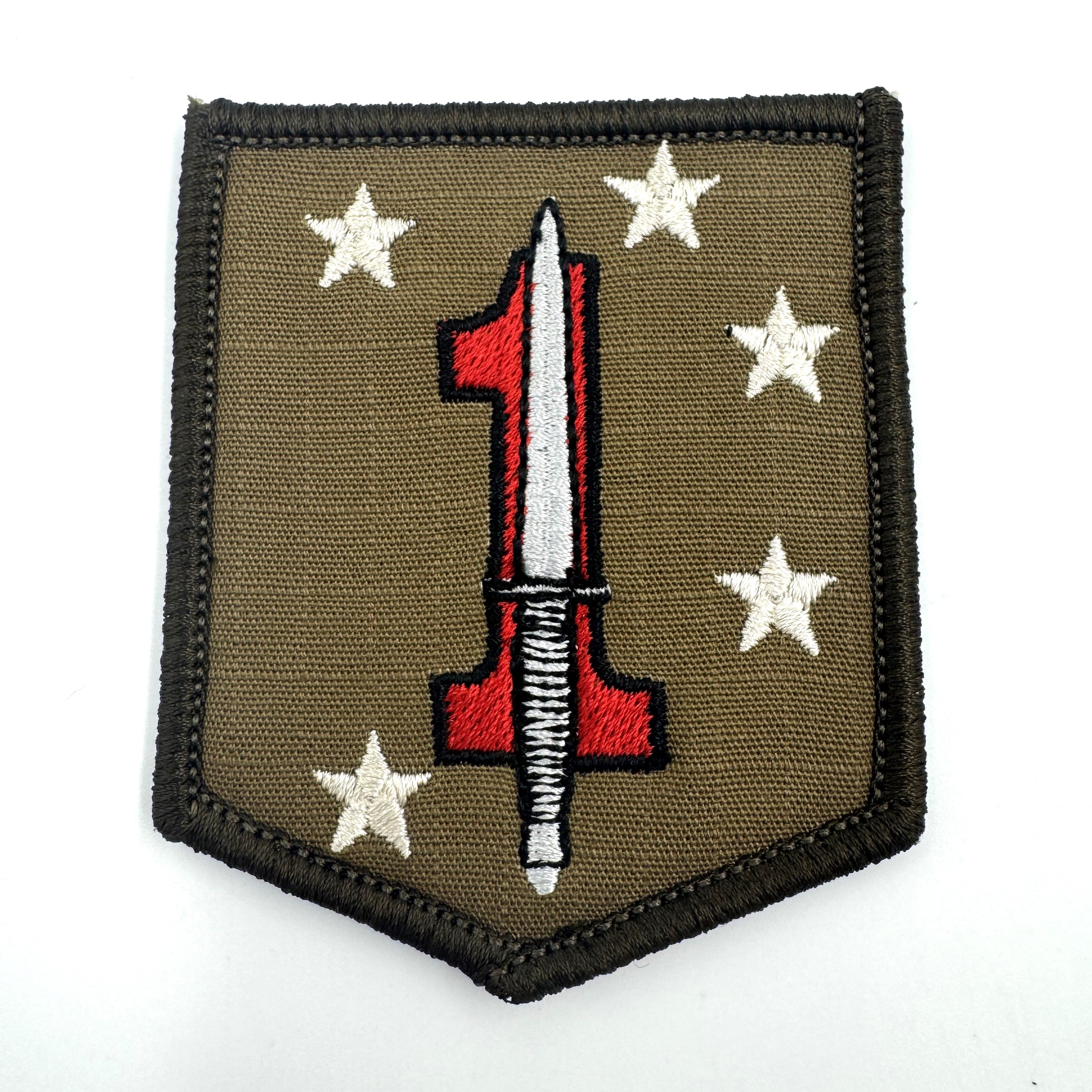1st Marine Raider Battalion MarSOC - 2.5x3 Shield Patch