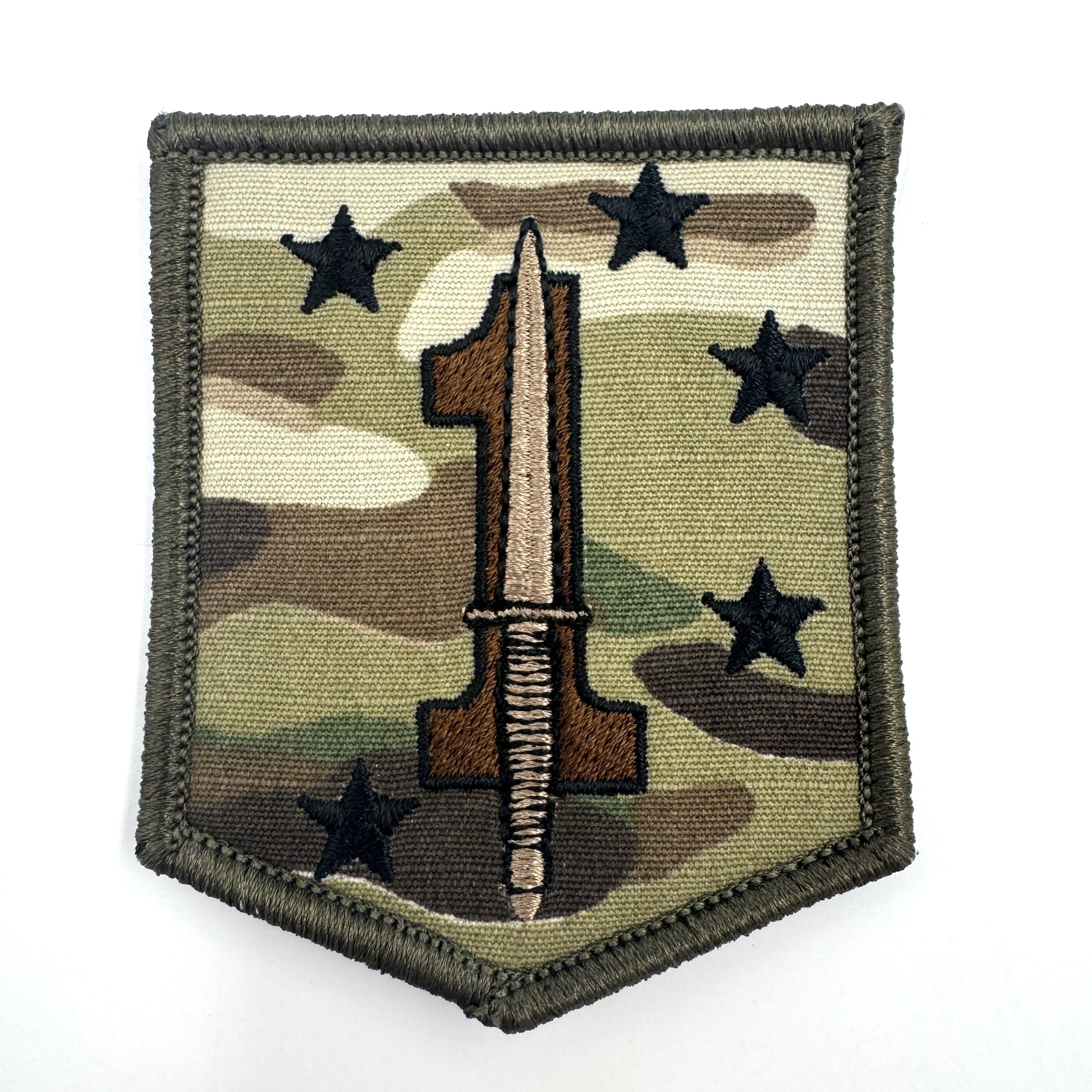1st Marine Raider Battalion MarSOC - 2.5x3 Shield Patch