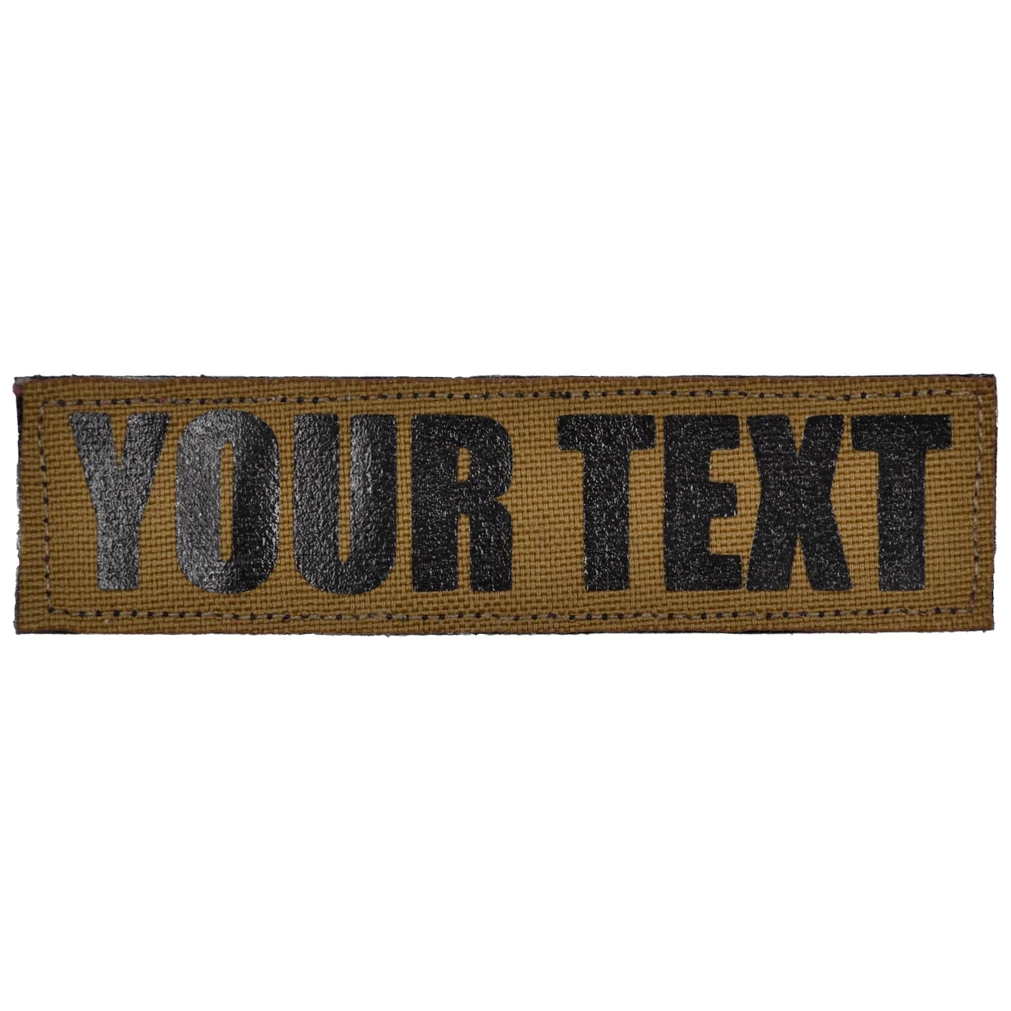 Tactical Gear Junkie Patches Custom Heat Press Vinyl - 1x3.75 CORDURA® Patch