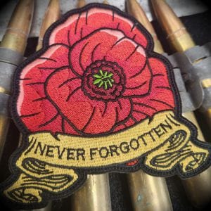 Tactical Gear Junkie Patches Copy of May 2023 POTM - Never Forgotten - 4 inch Patch