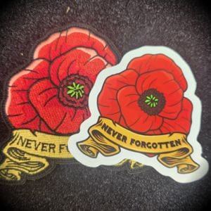 Tactical Gear Junkie Patches Copy of May 2023 POTM - Never Forgotten - 4 inch Patch