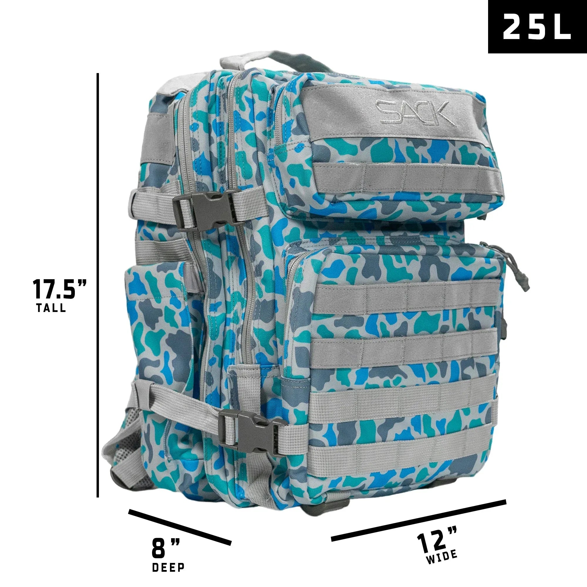 25L Sack™ Original All-Day Molle Backpack - Combat Iron Apparel Co.