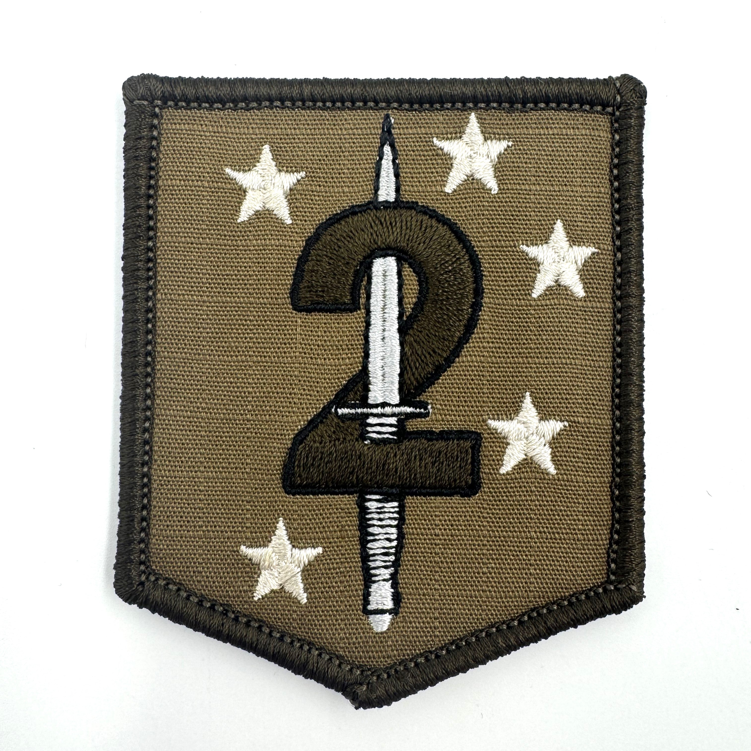 2d Marine Raider Battalion MarSOC - 2.5x3 Shield Patch