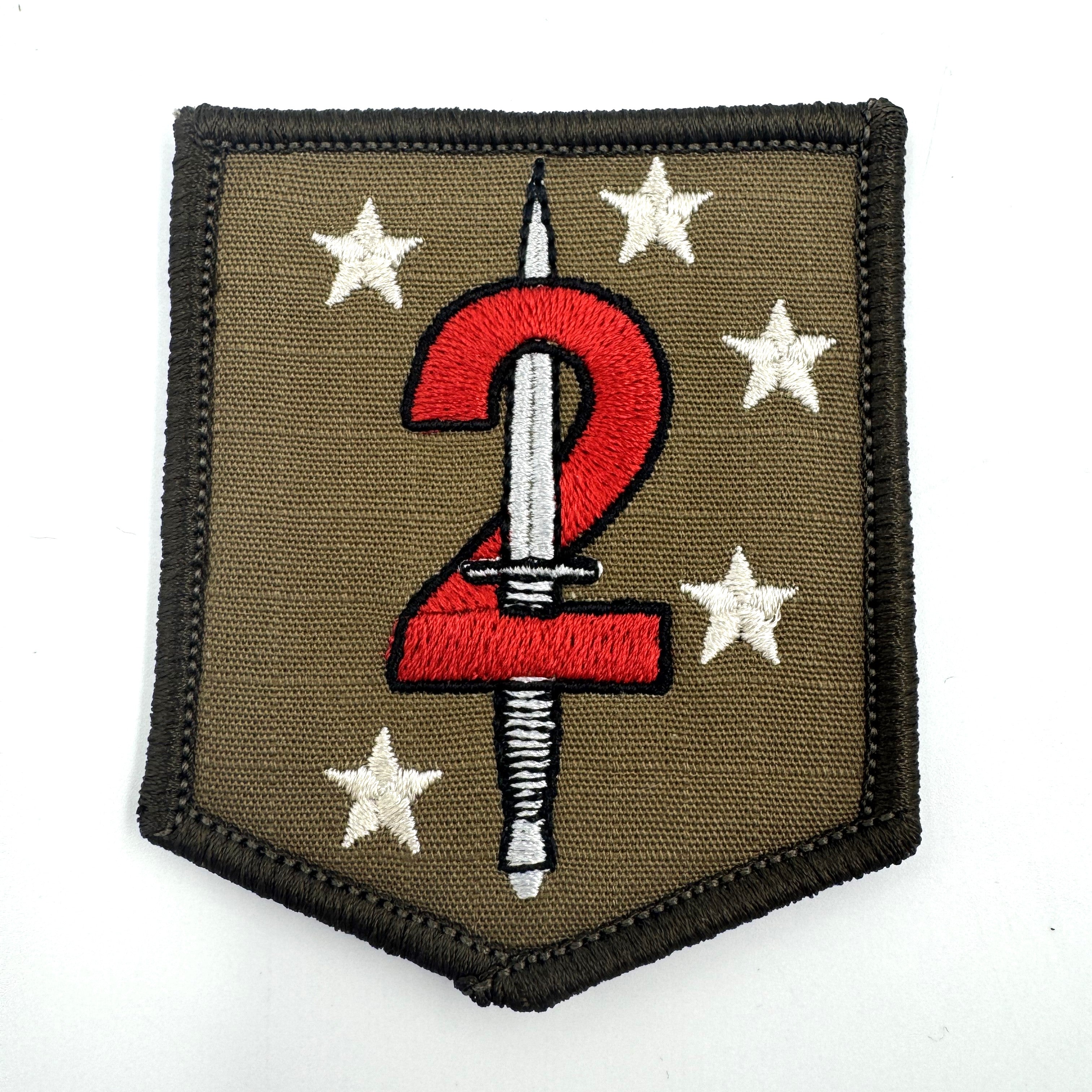 2d Marine Raider Battalion MarSOC - 2.5x3 Shield Patch