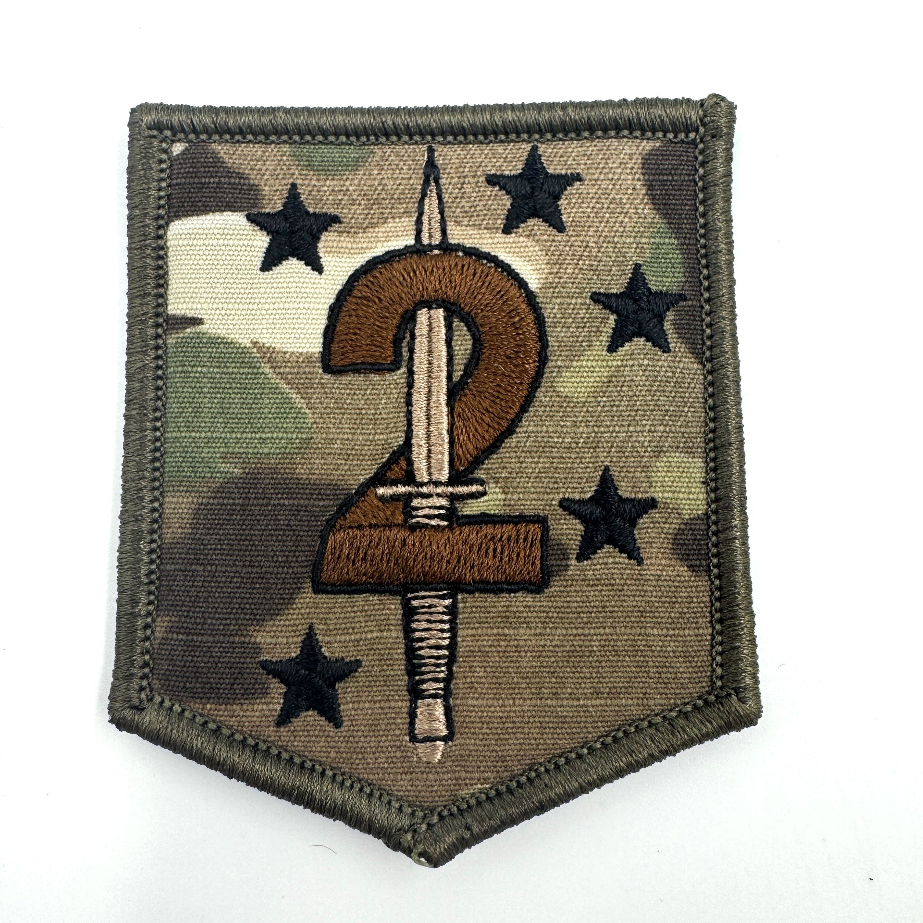 2d Marine Raider Battalion MarSOC - 2.5x3 Shield Patch
