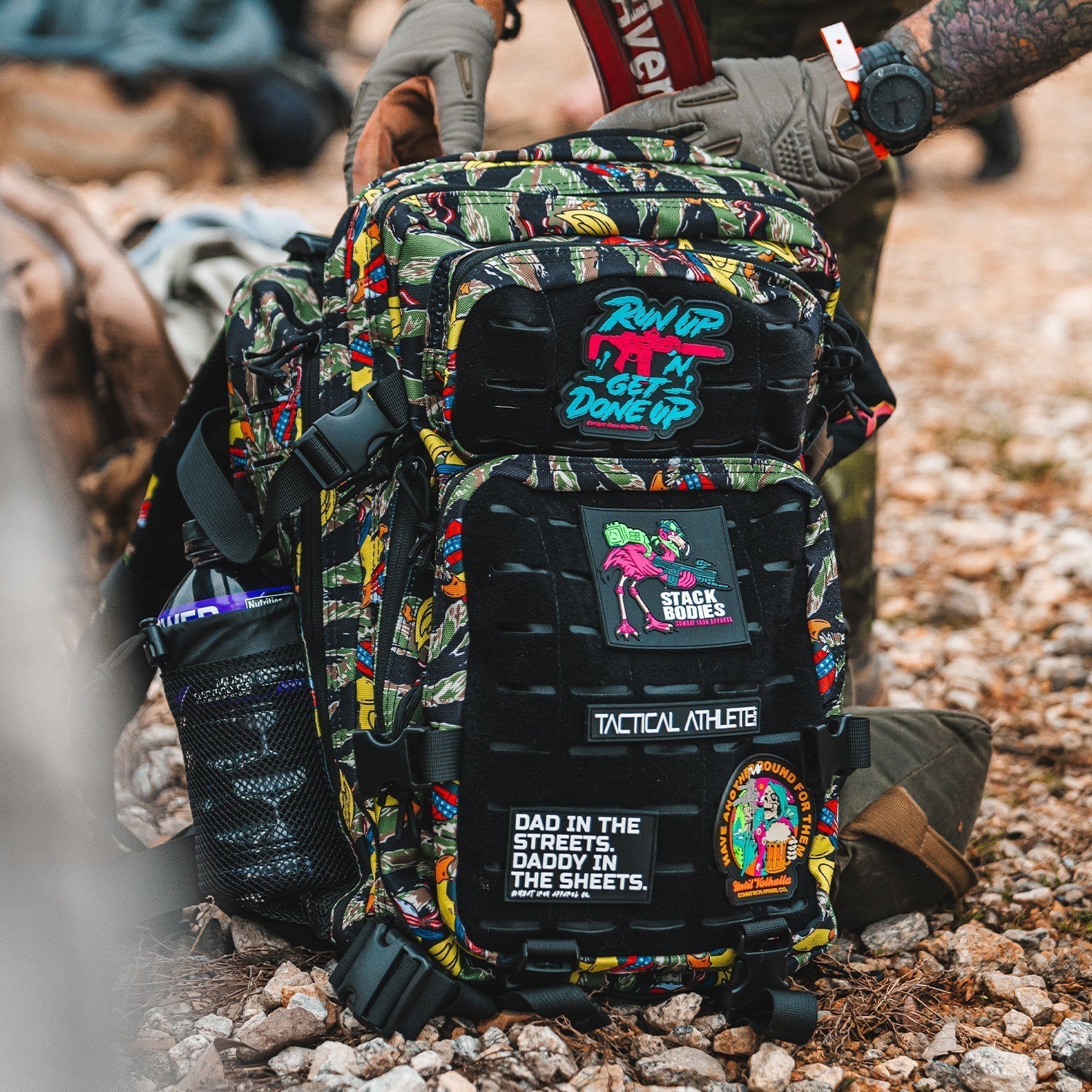35L Sack™ Backpack | Kalagush Edition - Combat Iron Apparel Co.