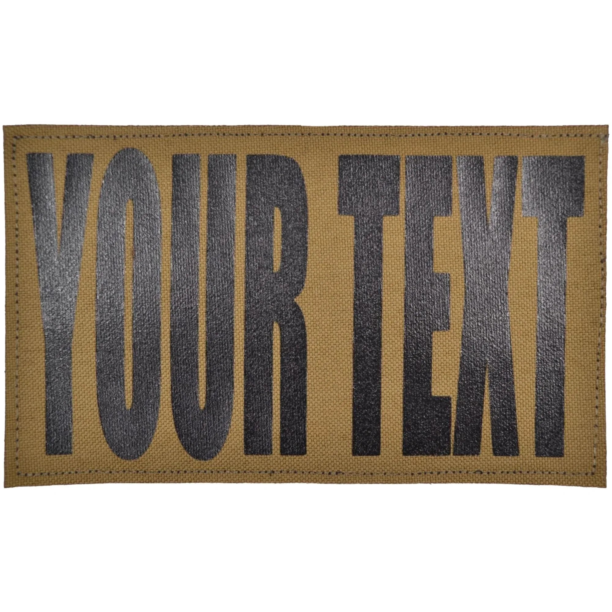 Tactical Gear Junkie Patches Custom Heat Press Vinyl - 3x5 CORDURA® Patch
