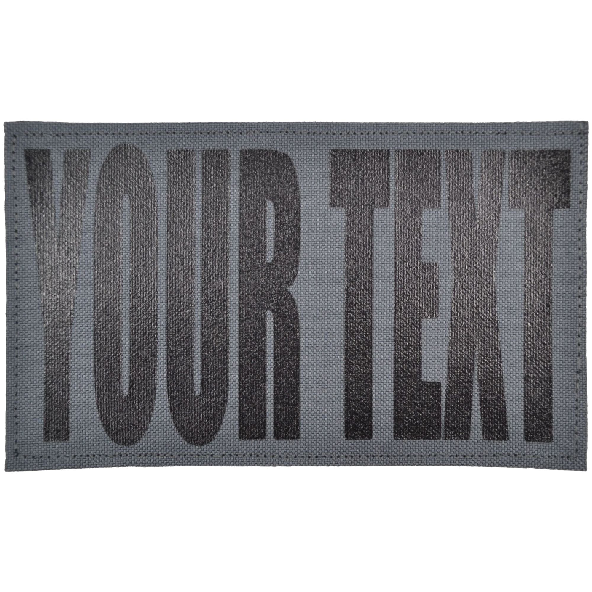 Tactical Gear Junkie Patches Custom Heat Press Vinyl - 3x6 CORDURA® Patch