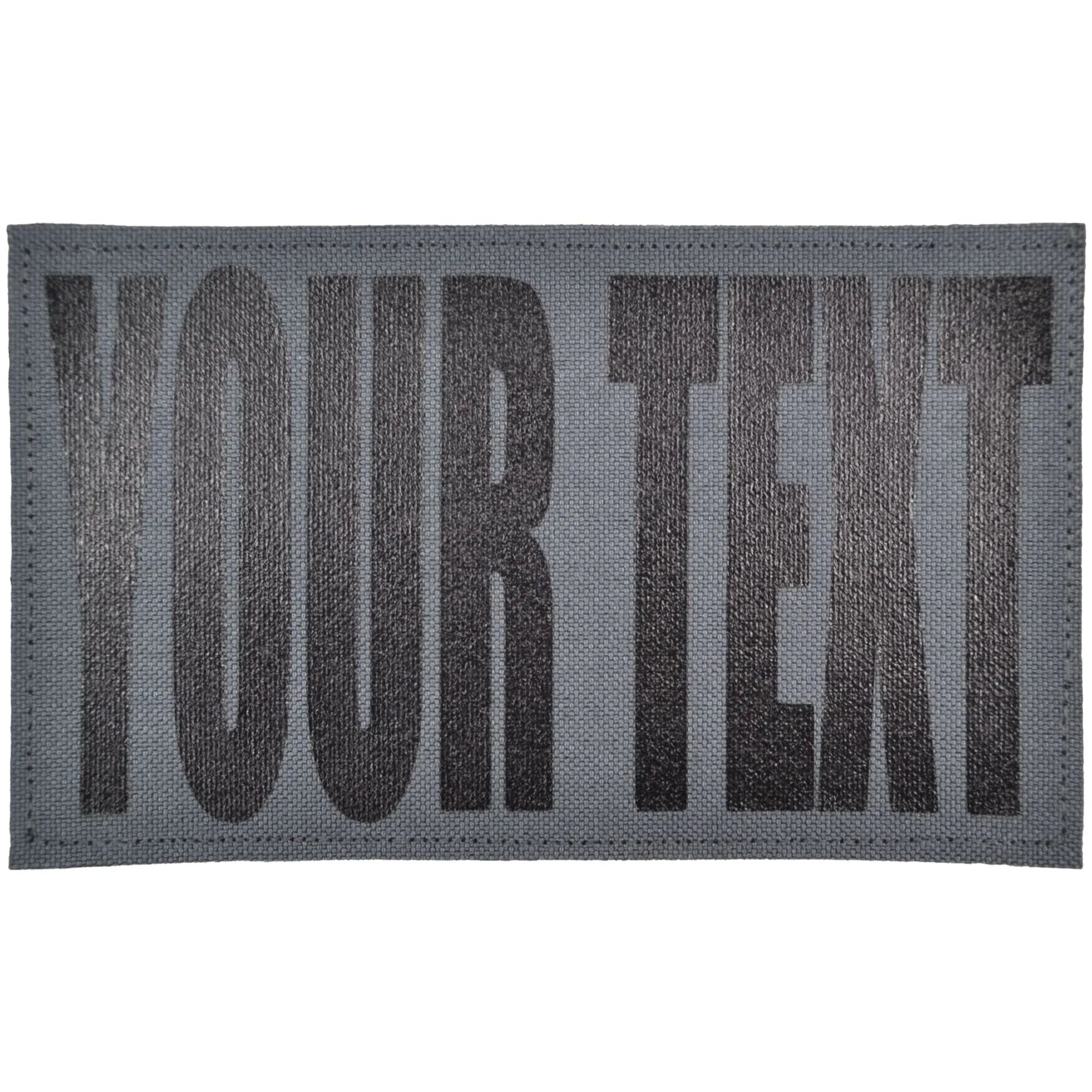 Tactical Gear Junkie Patches Custom Heat Press Vinyl - 3x6 CORDURA® Patch