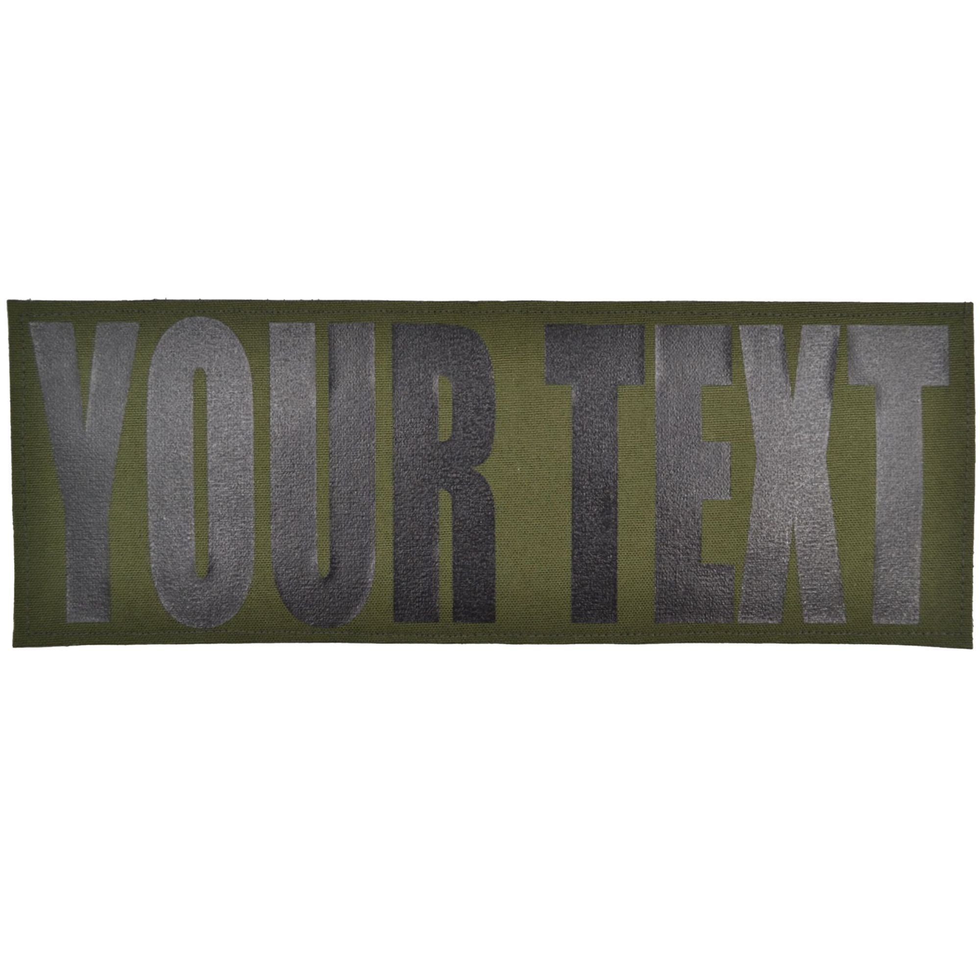 Tactical Gear Junkie Patches Custom Heat Press Vinyl - 4x11 CORDURA® Patch