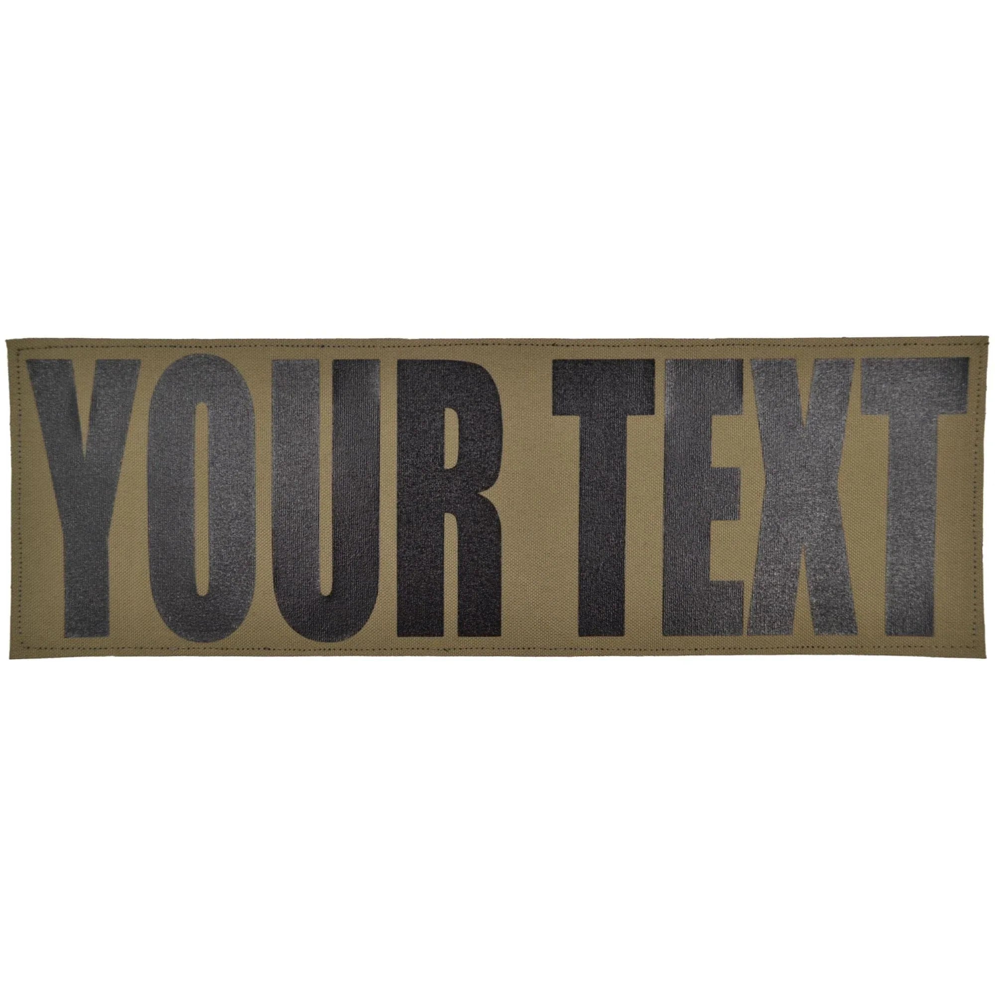 Tactical Gear Junkie Patches Custom Heat Press Vinyl - 4x12 CORDURA® Patch