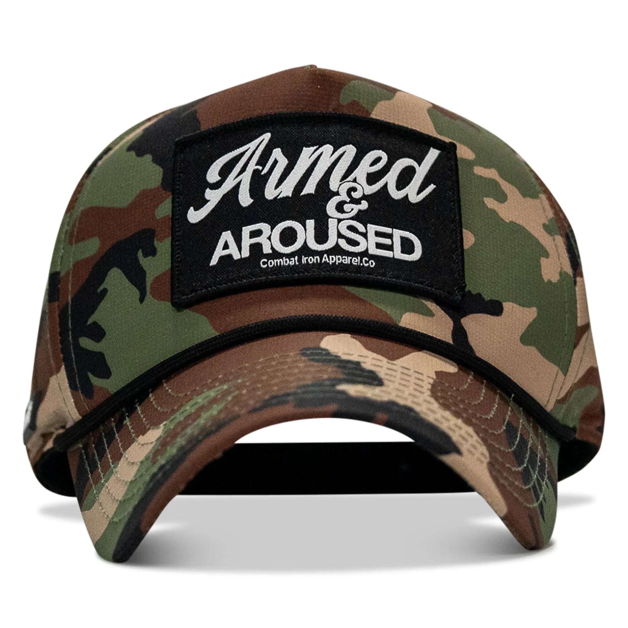 Armed & Aroused Patch Weekender Snapback - Combat Iron Apparel Co.