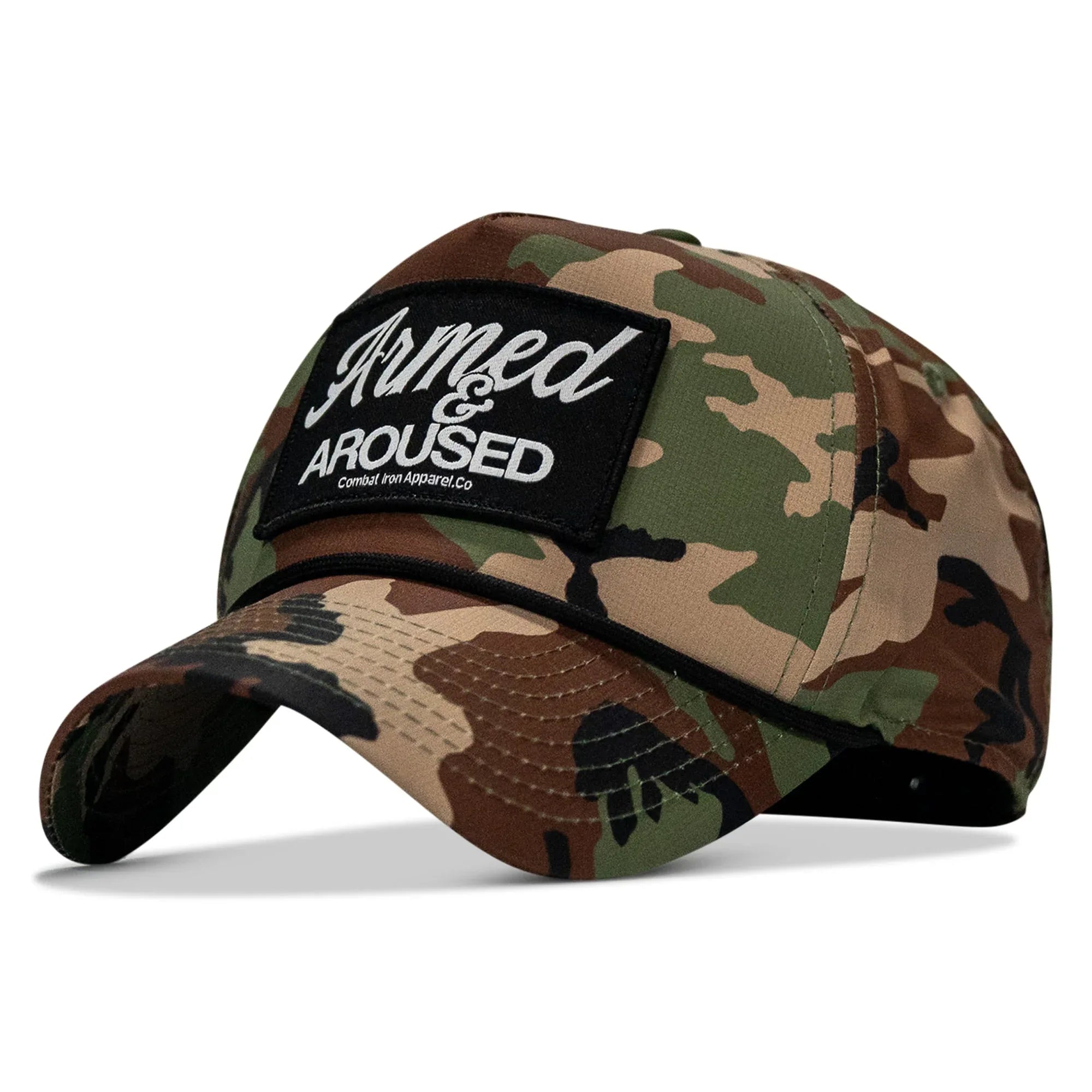 Armed & Aroused Patch Weekender Snapback - Combat Iron Apparel Co.