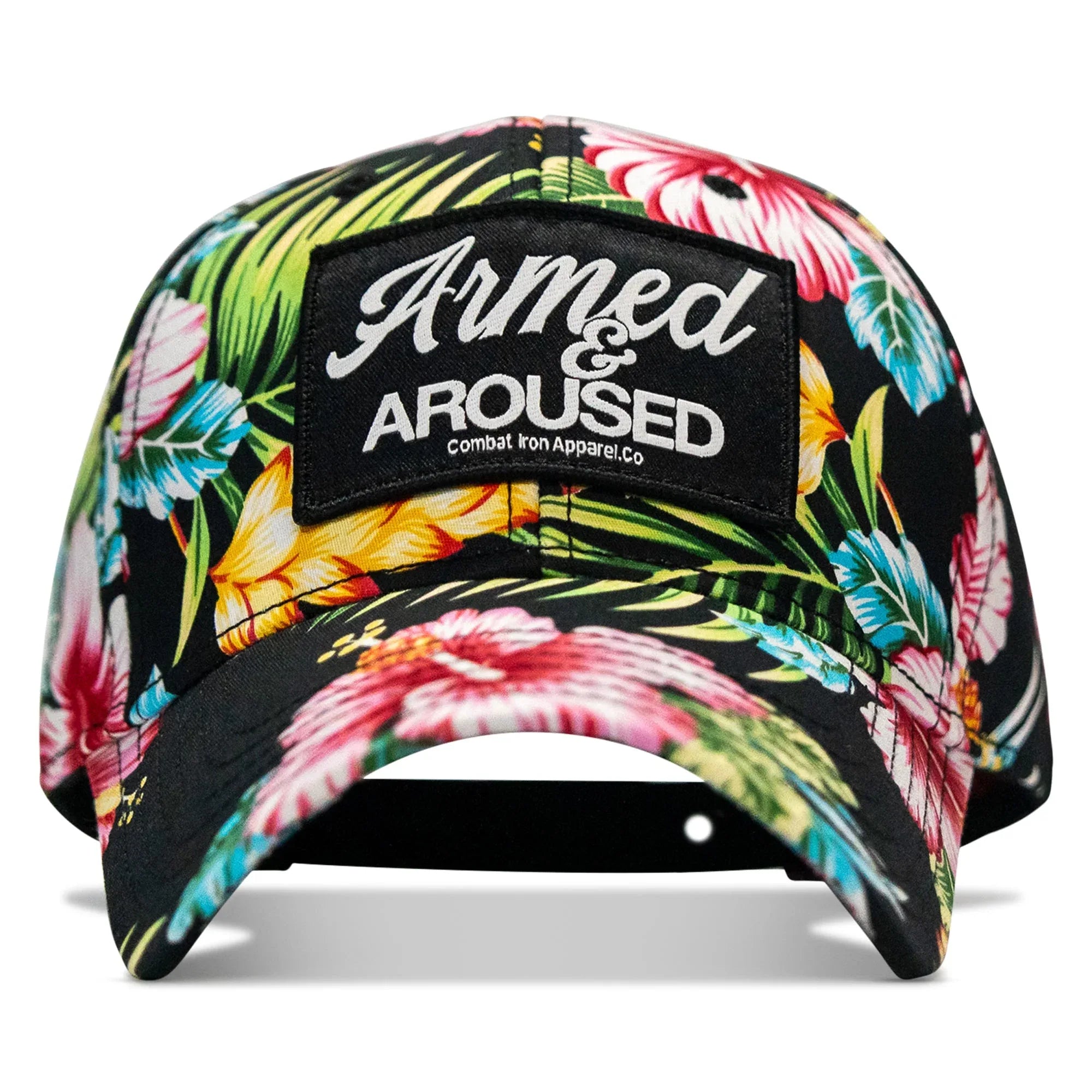 Armed & Aroused Patch Snapback Hat - Combat Iron Apparel Co.