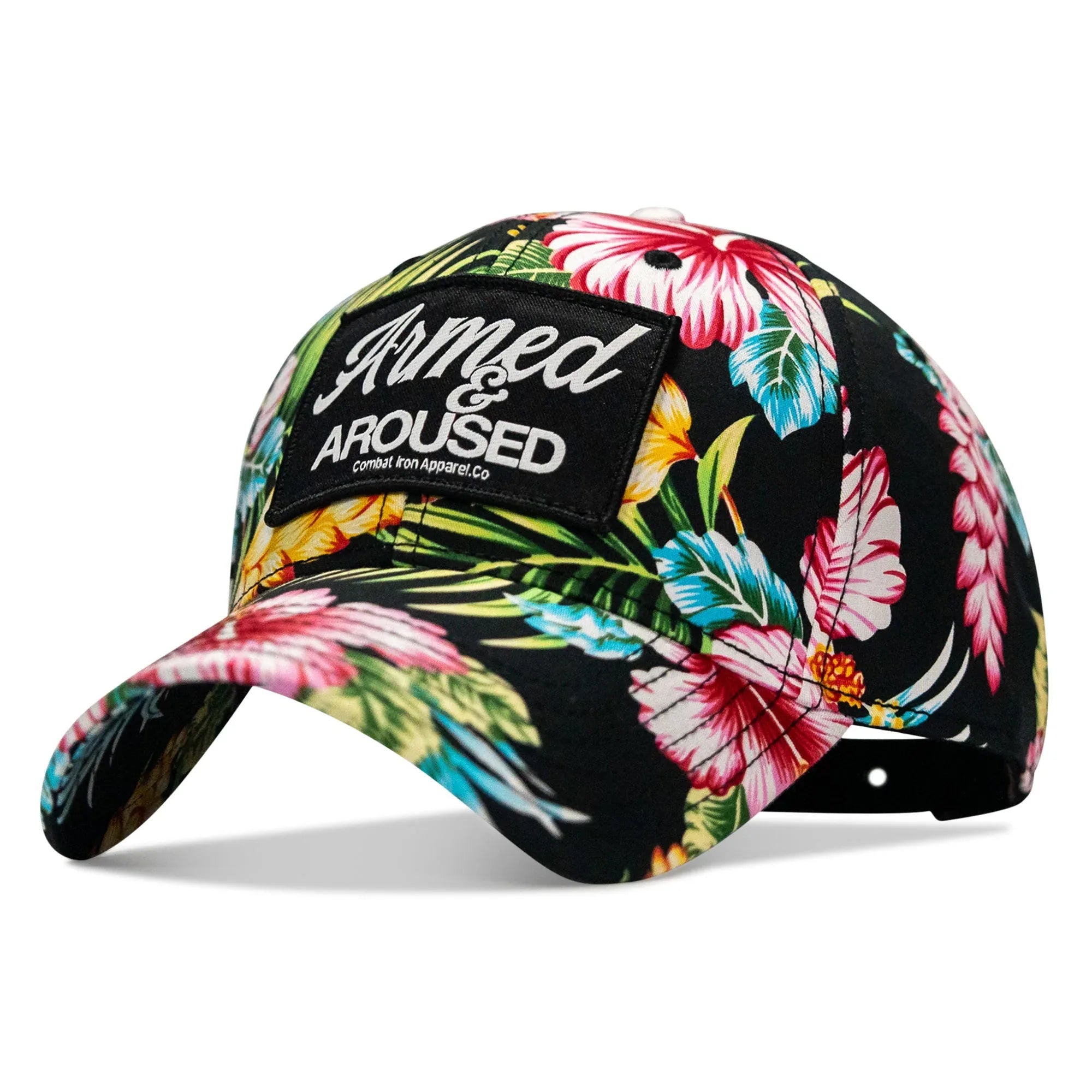 Armed & Aroused Patch Snapback Hat - Combat Iron Apparel Co.