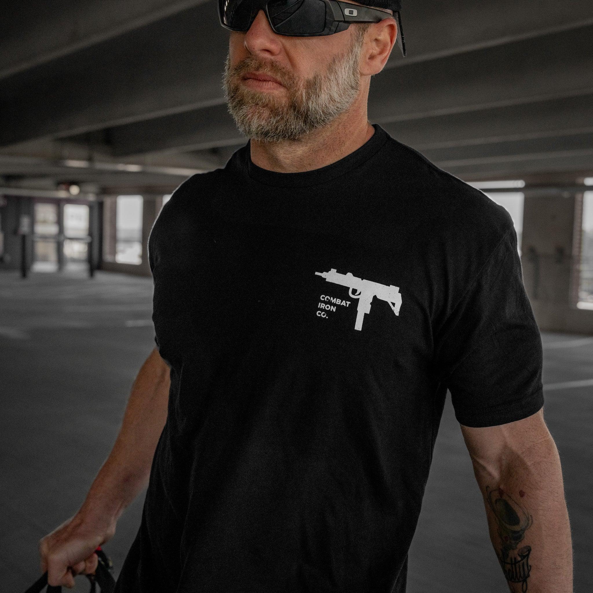 Armed. Ugly. & Broke. Men's T-Shirt - Combat Iron Apparel Co. - Combat Iron Apparel Co.