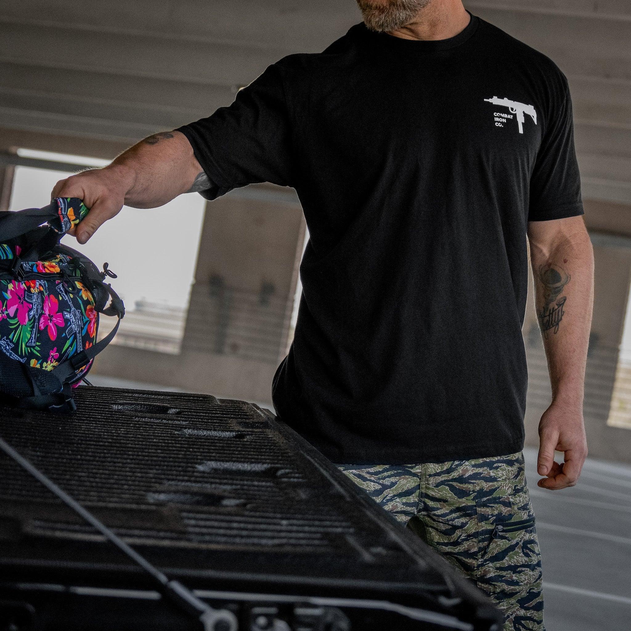 Armed. Ugly. & Broke. Men's T-Shirt - Combat Iron Apparel Co. - Combat Iron Apparel Co.