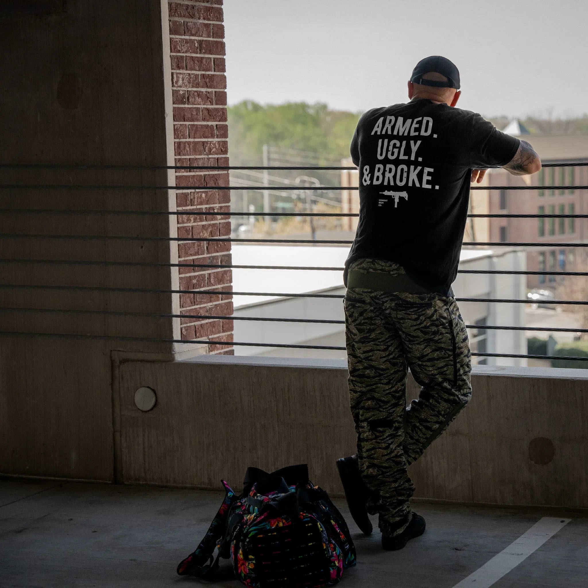 Armed. Ugly. & Broke. Men's T-Shirt - Combat Iron Apparel Co. - Combat Iron Apparel Co.