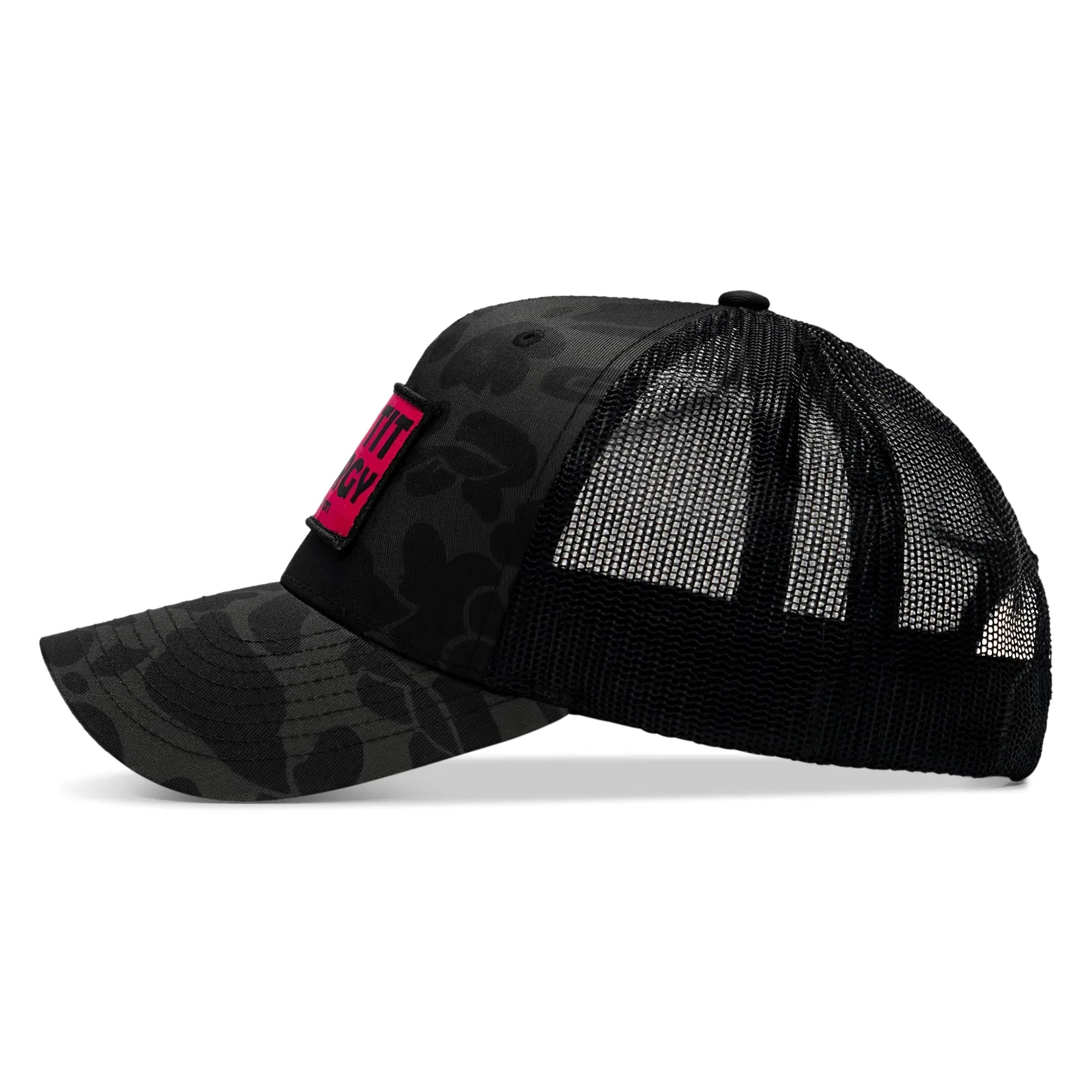 Big Tit Energy Pink Patch Snapback Hat - Combat Iron Apparel Co.