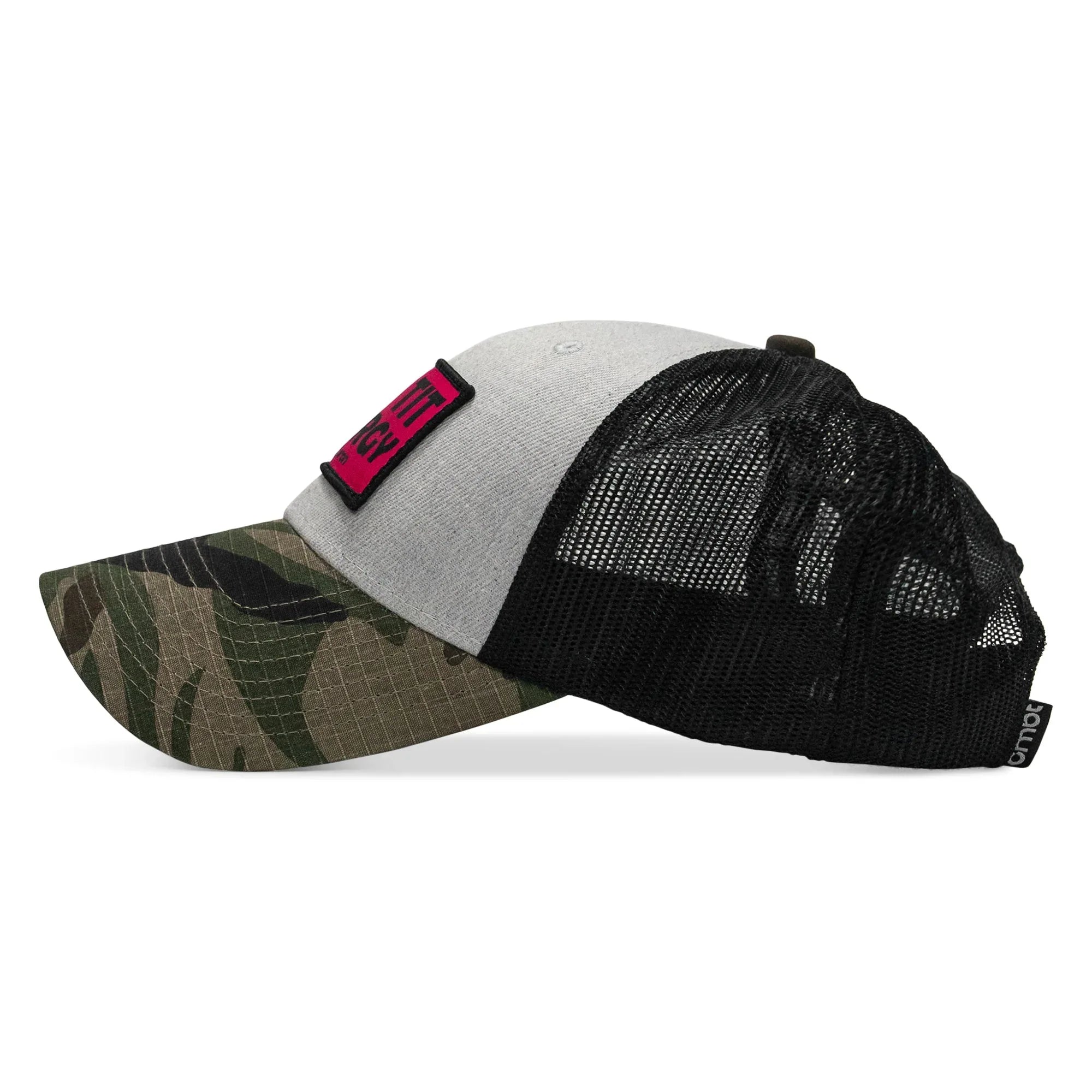 Big Tit Energy Pink Patch Snapback Hat - Combat Iron Apparel Co.