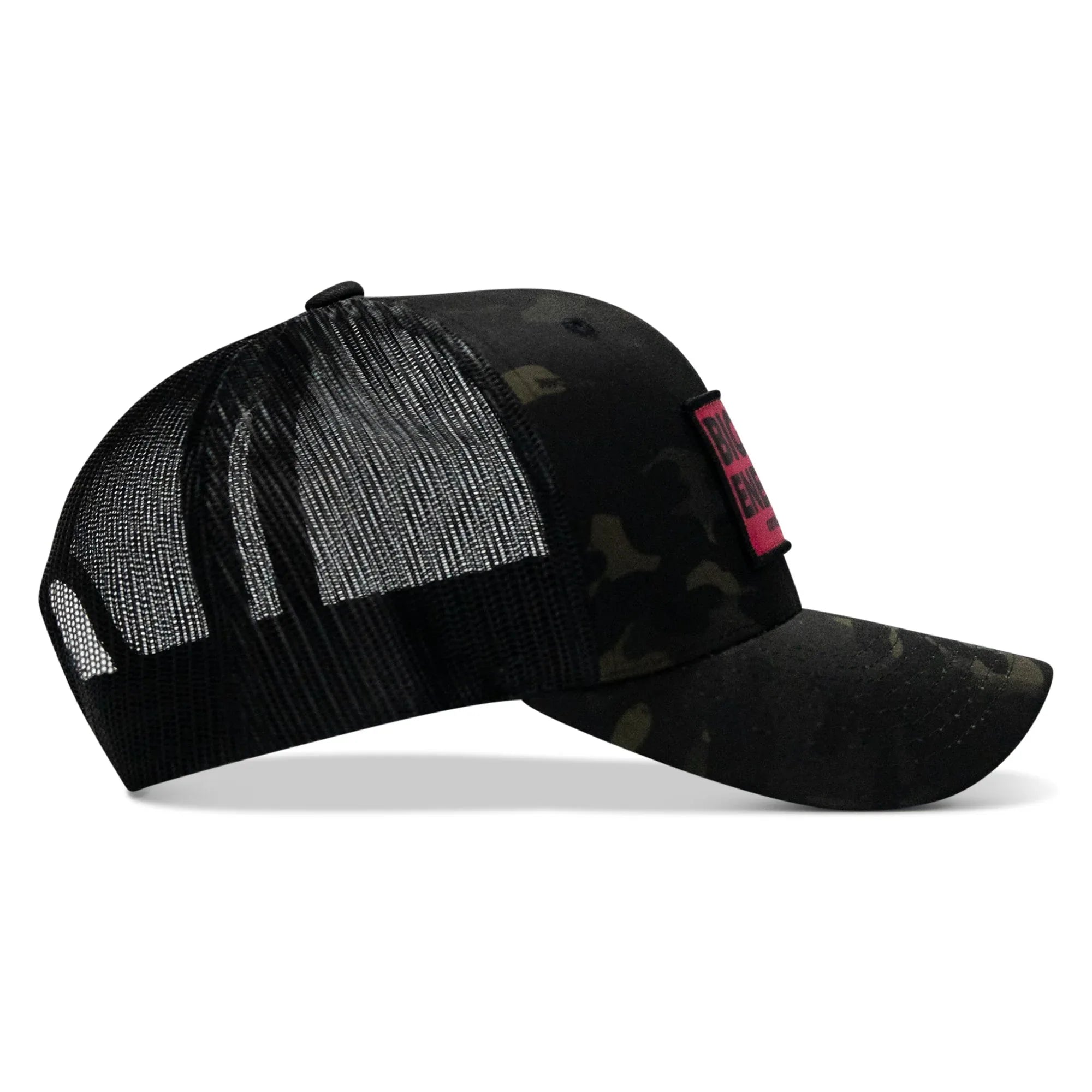 Big Tit Energy Pink Patch Snapback Hat - Combat Iron Apparel Co.