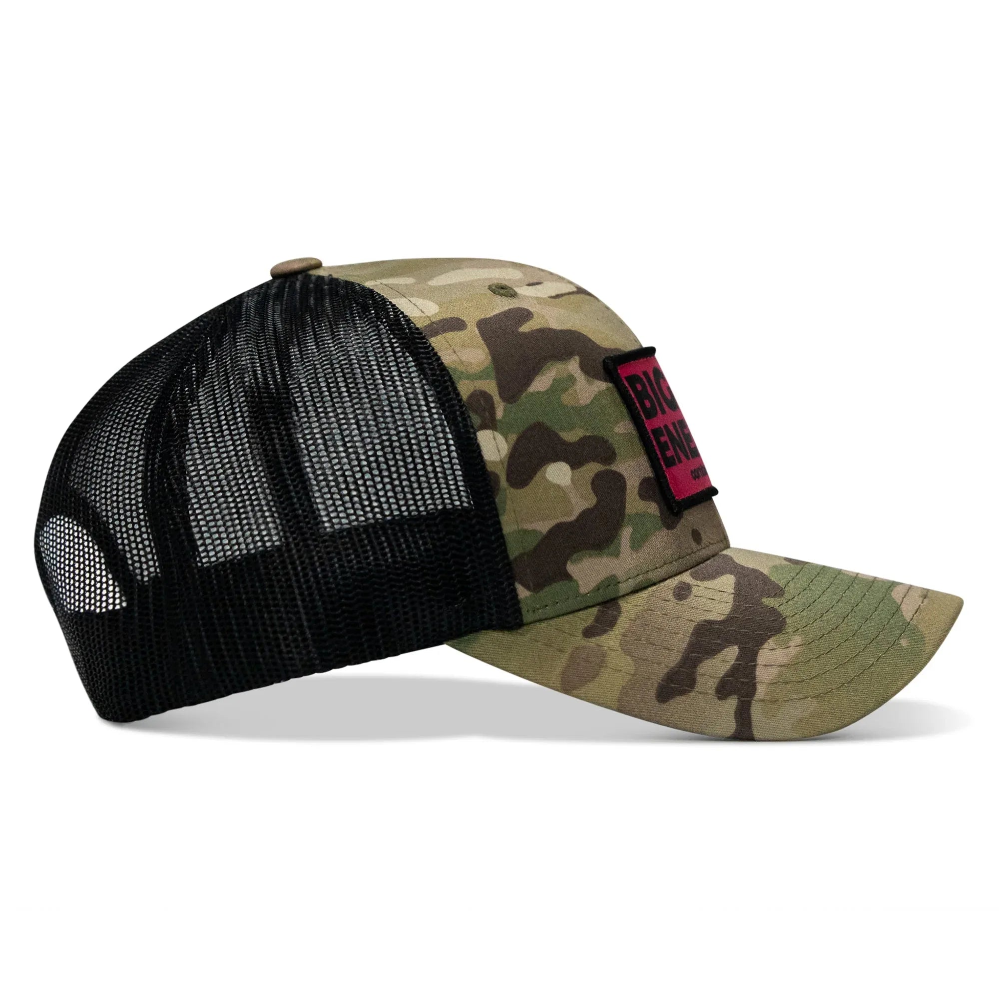 Big Tit Energy Pink Patch Snapback Hat - Combat Iron Apparel Co.