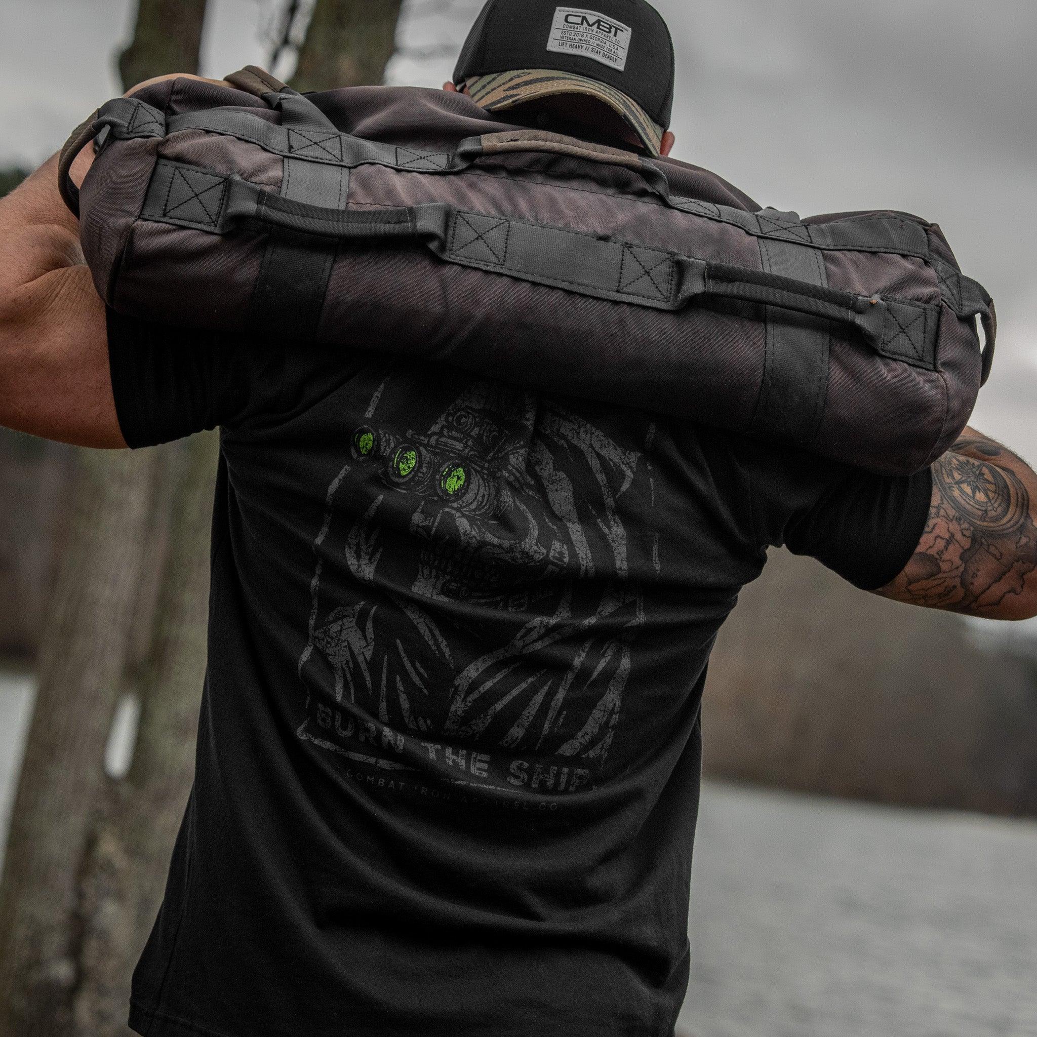 Burn The Ship Men's T-Shirt - Combat Iron Apparel Co.