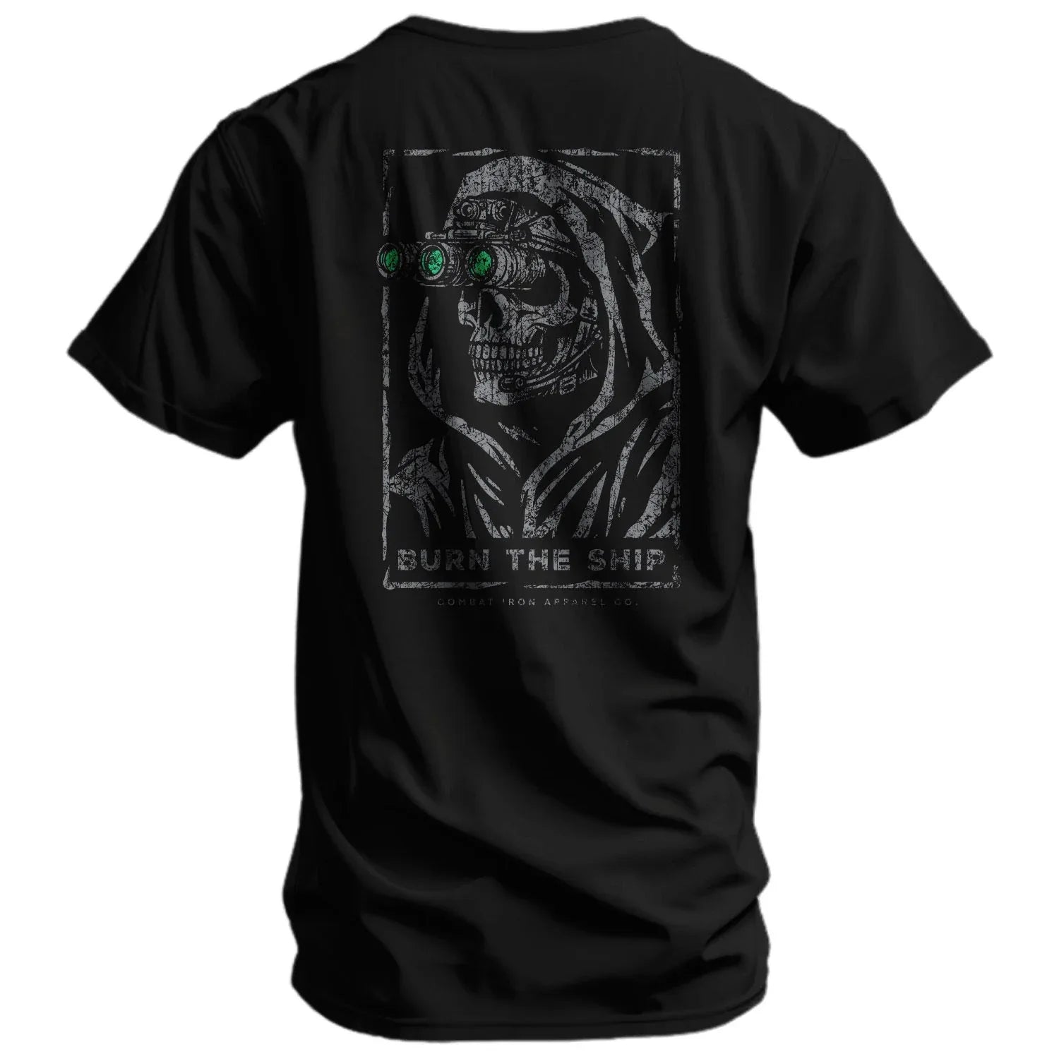 Burn The Ship Men's T-Shirt - Combat Iron Apparel Co.