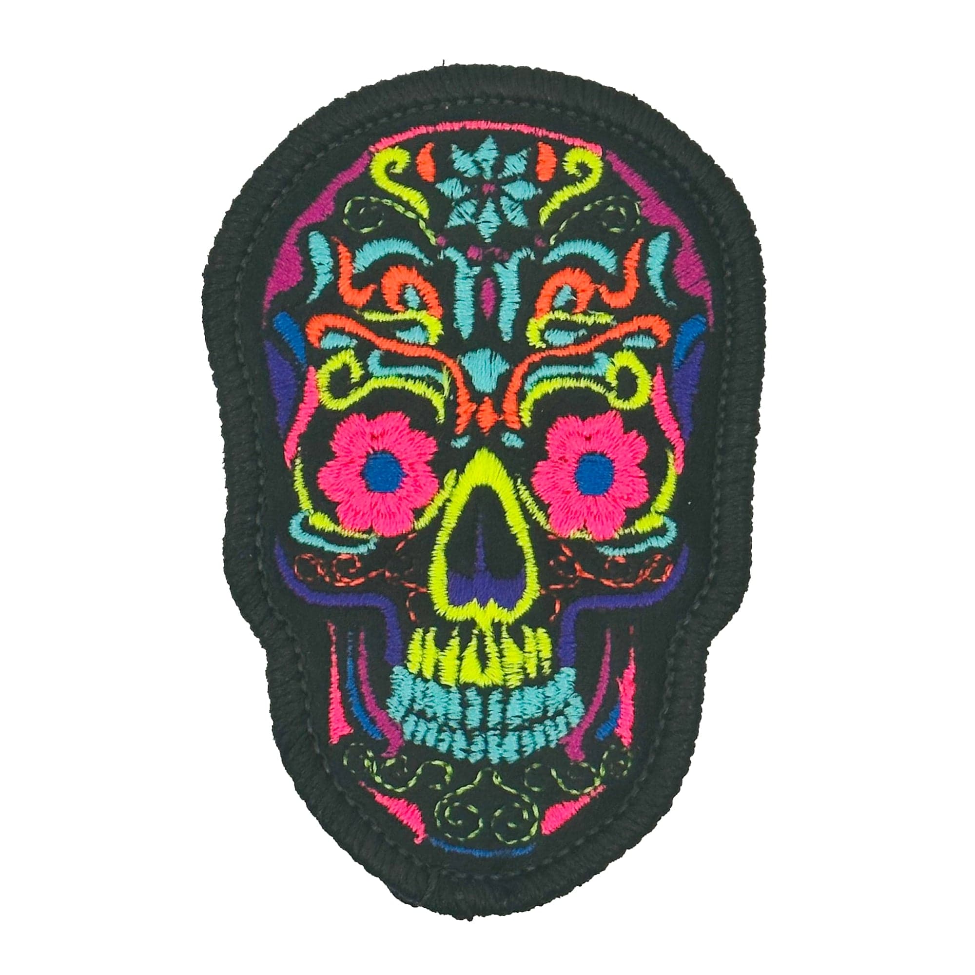 Tactical Gear Junkie Patches Blacklight Skull - 3.5" Patch