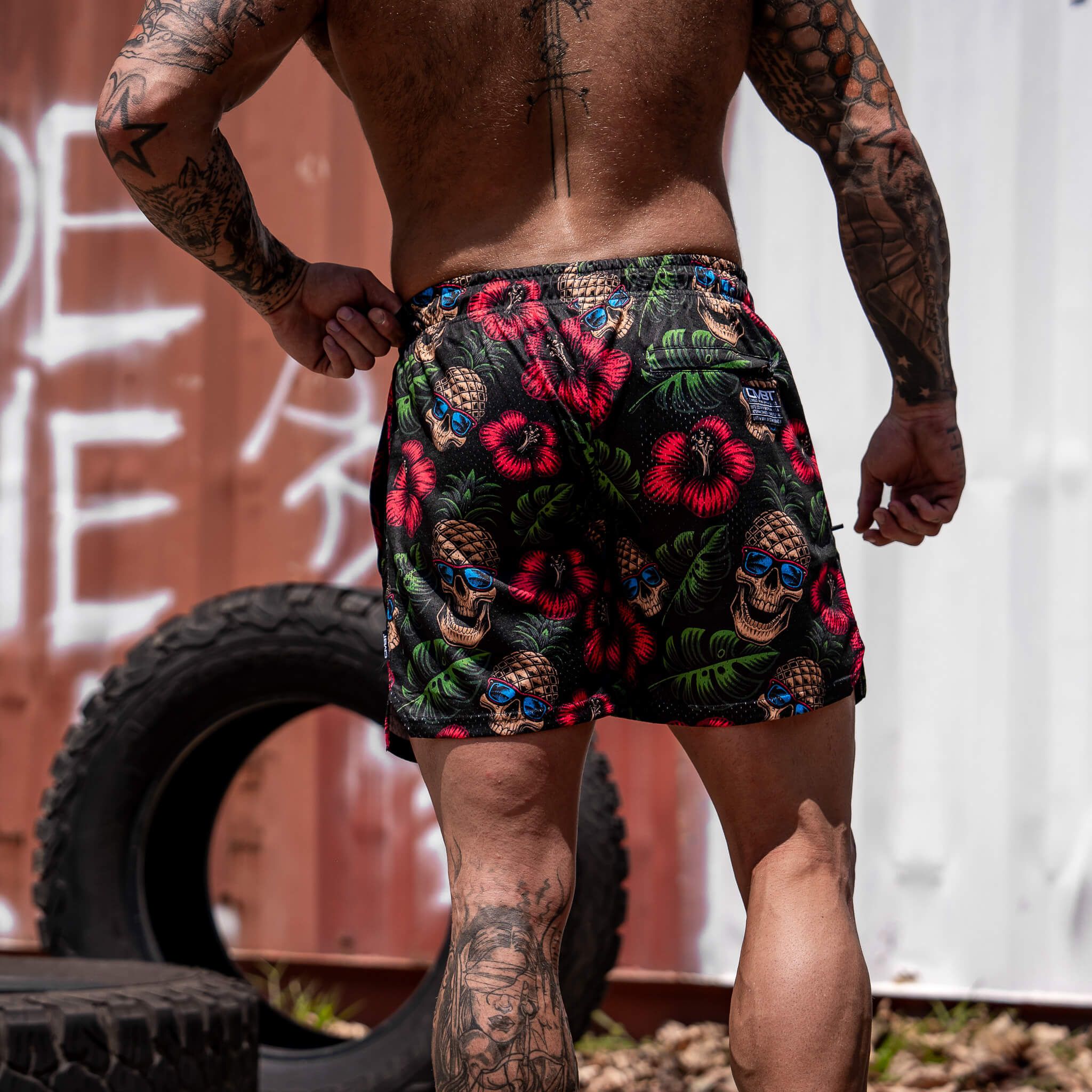 Men's Original Mesh Lifestyle Shorts | 5" - Combat Iron Apparel Co.