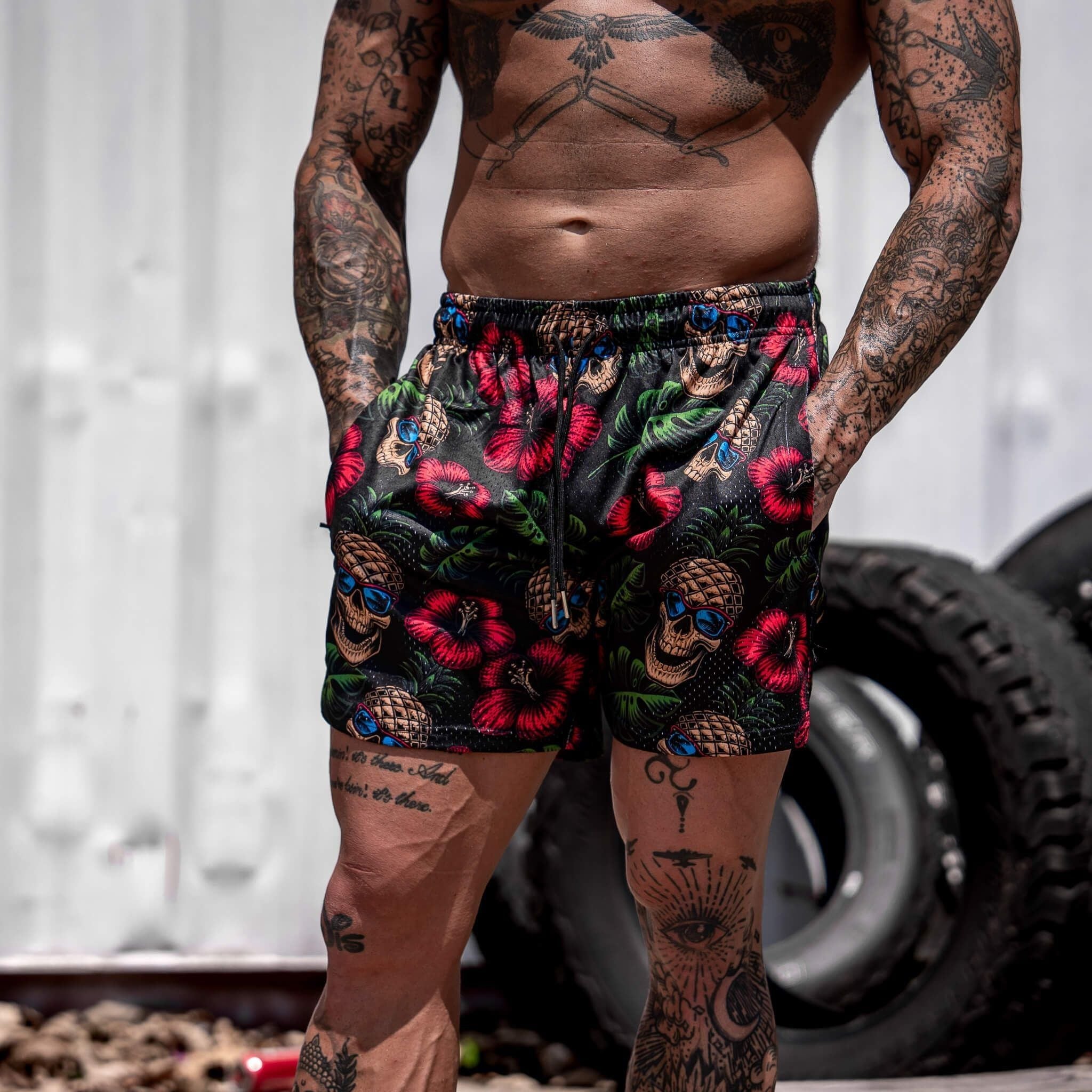 Men's Original Mesh Lifestyle Shorts | 5" - Combat Iron Apparel Co.