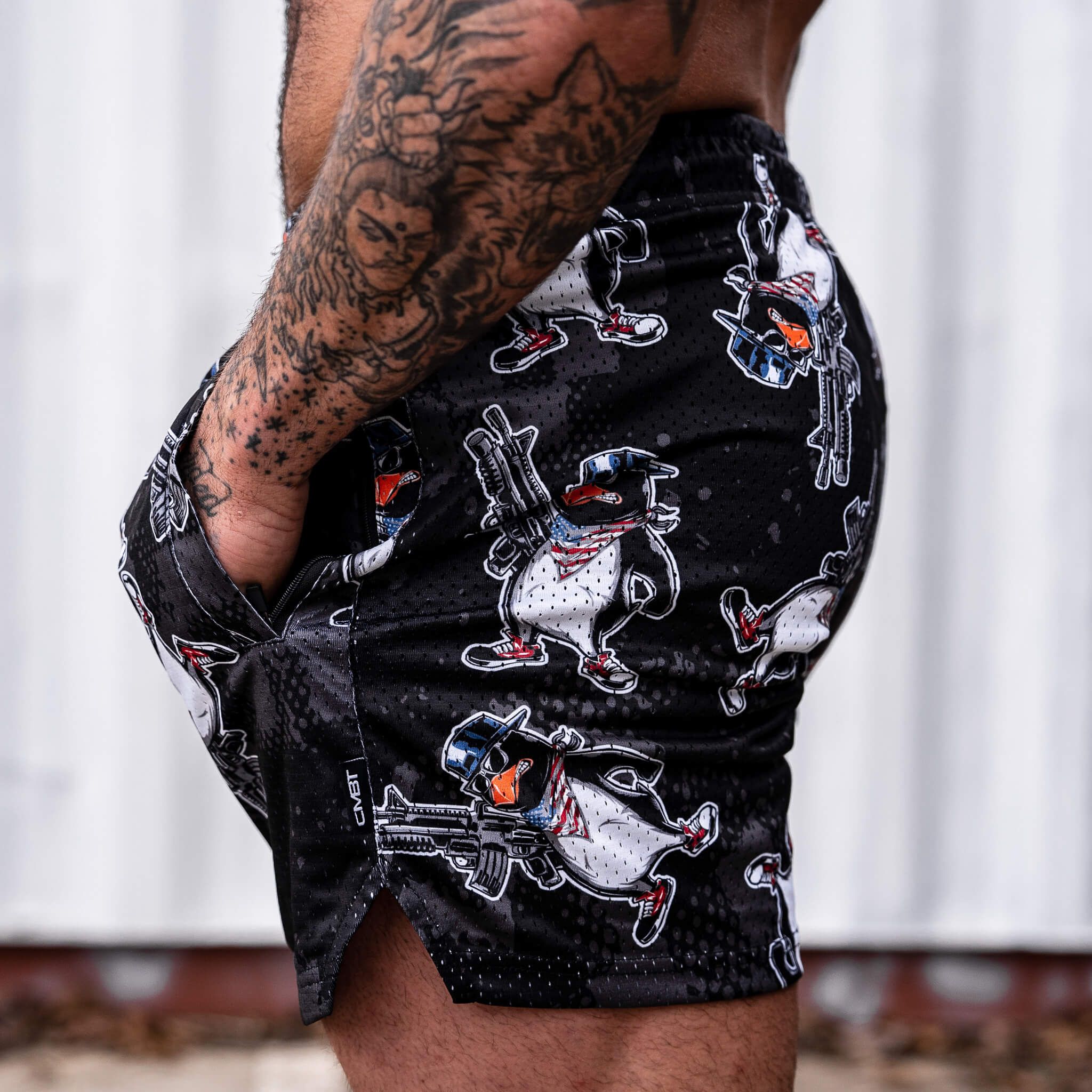 Men's Original Mesh Lifestyle Shorts | 5" - Combat Iron Apparel Co.