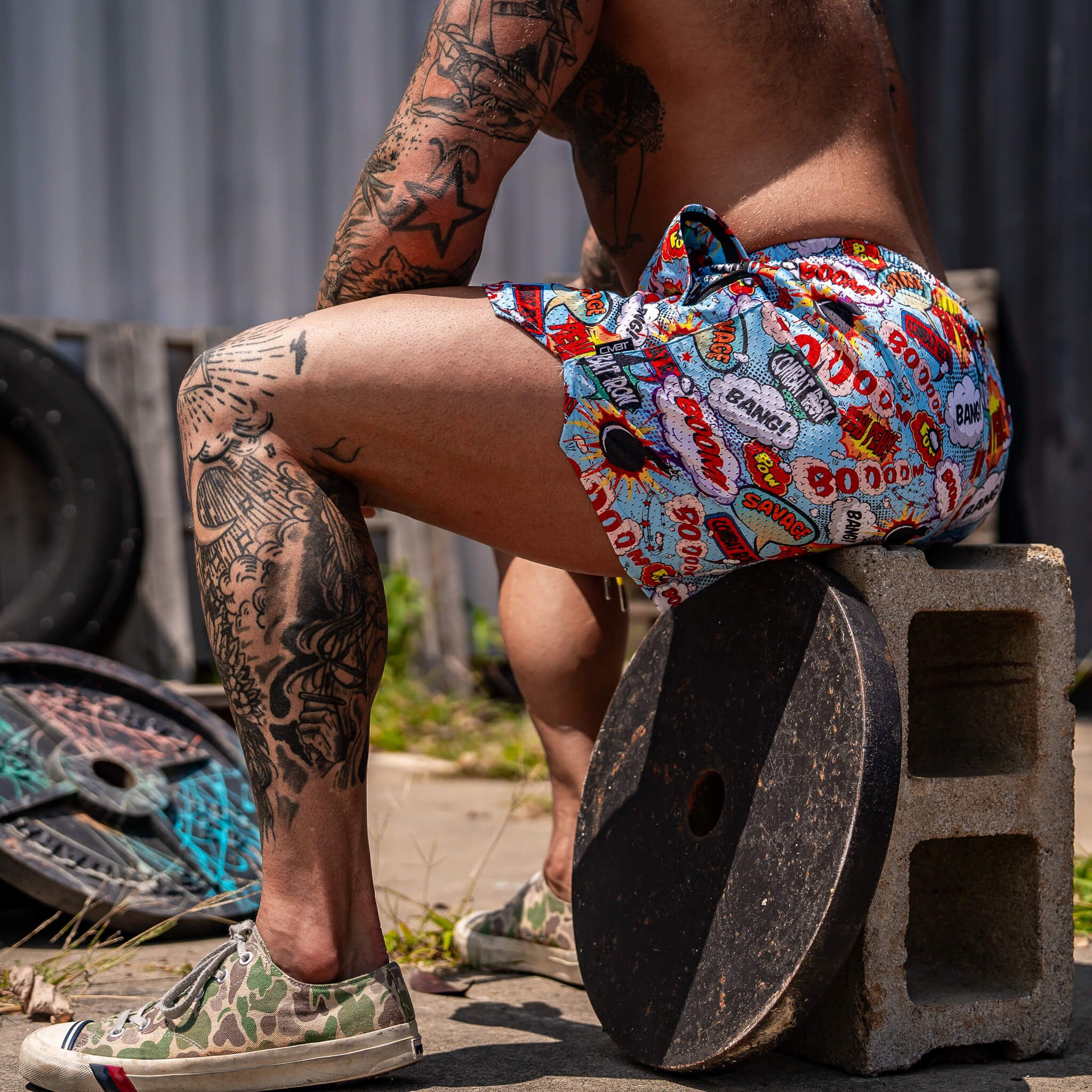 Men's Original Mesh Lifestyle Shorts | 5" - Combat Iron Apparel Co.