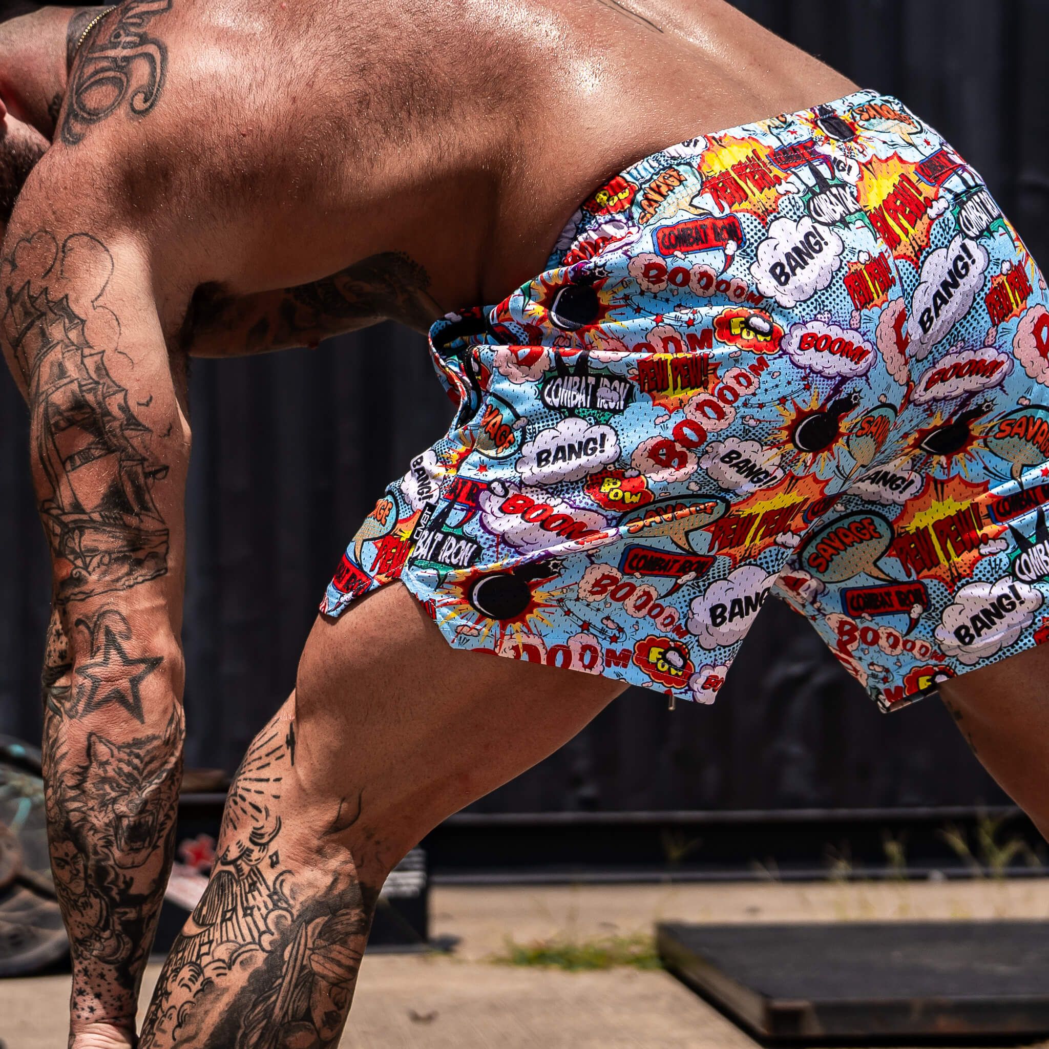 Men's Original Mesh Lifestyle Shorts | 5" - Combat Iron Apparel Co.