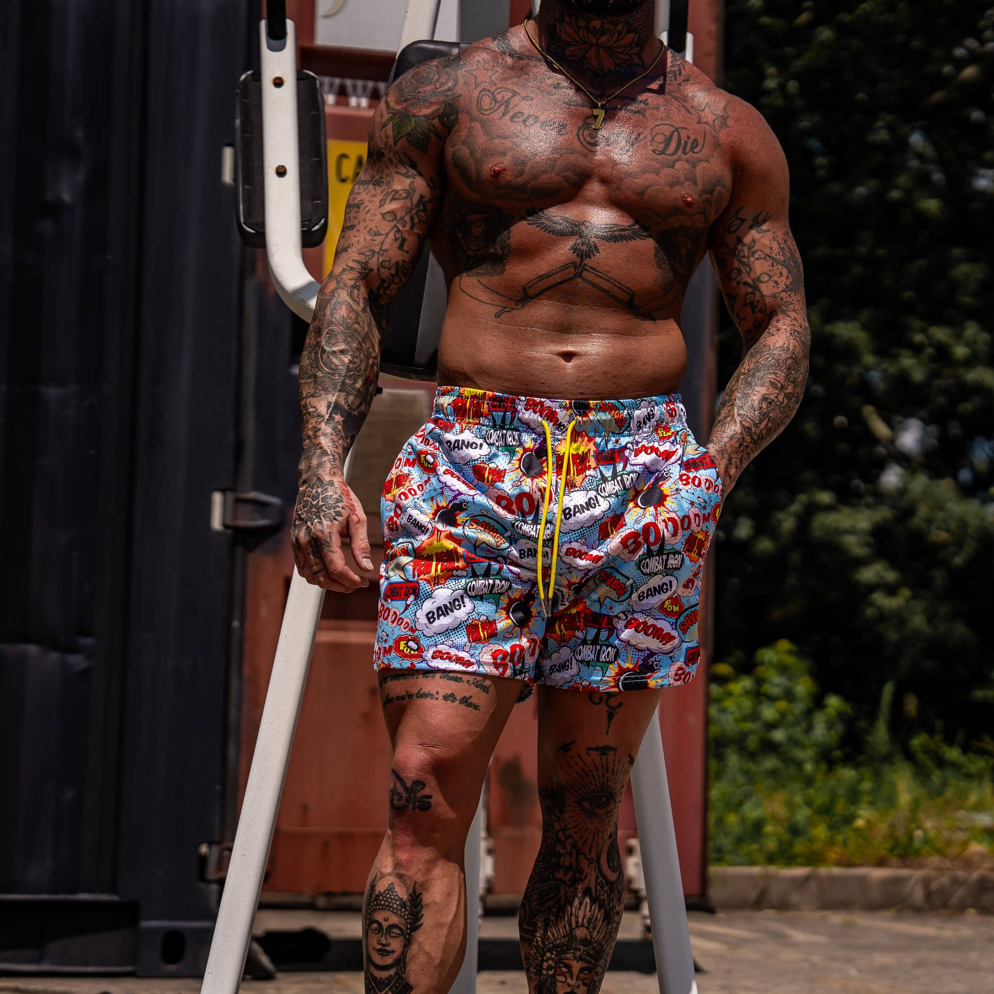 Men's Original Mesh Lifestyle Shorts | 5" - Combat Iron Apparel Co.