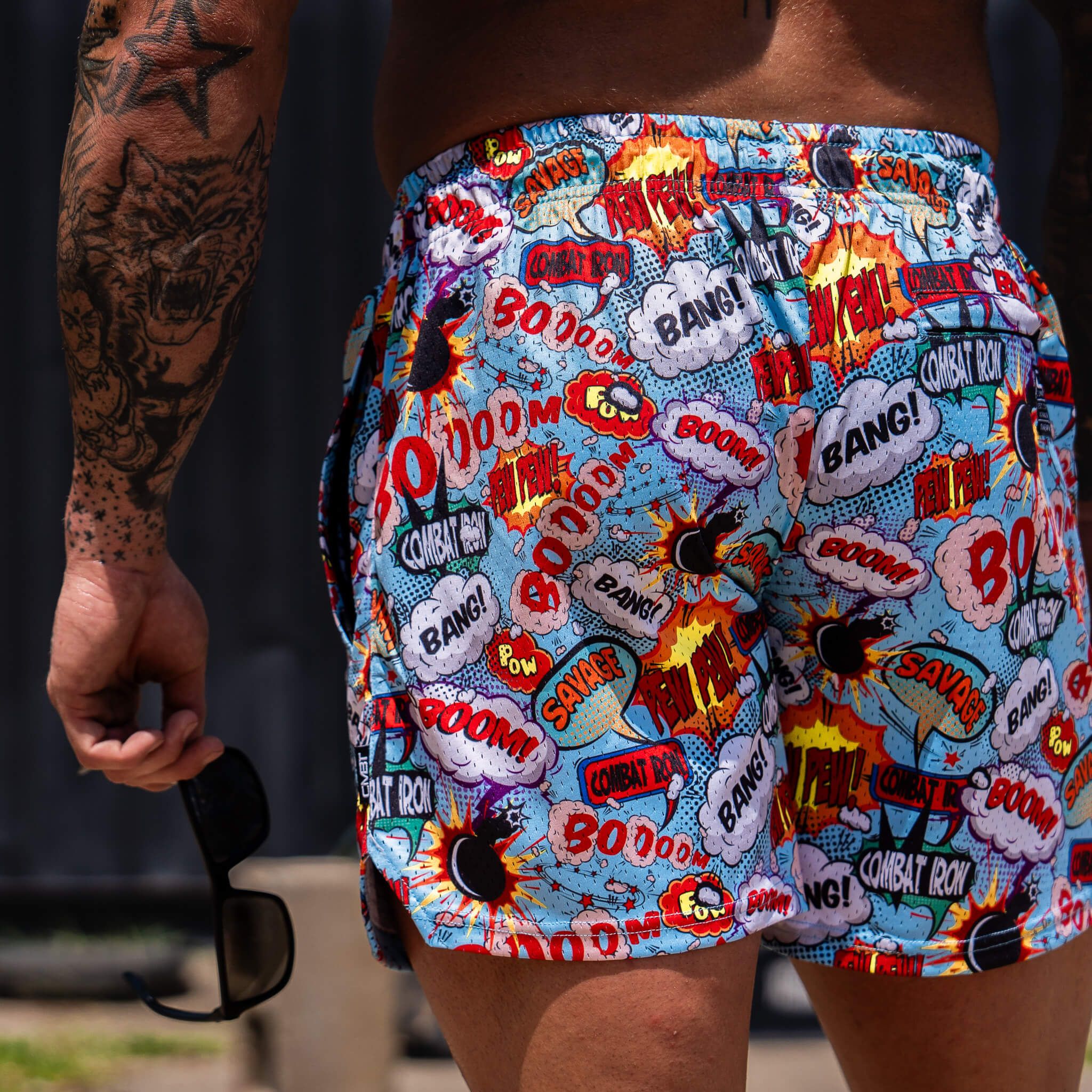 Men's Original Mesh Lifestyle Shorts | 5" - Combat Iron Apparel Co.