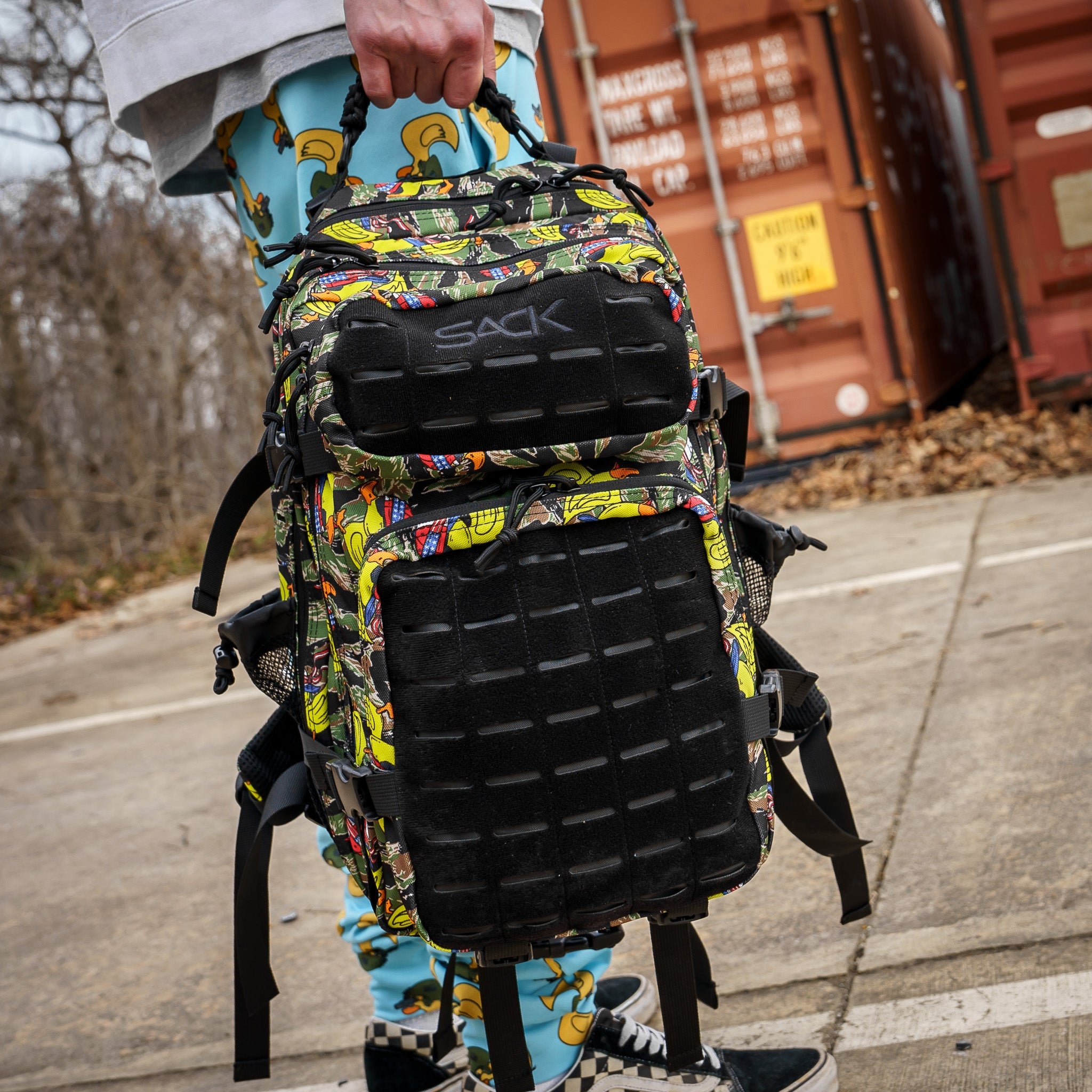 35L Sack™ Backpack | Kalagush Edition - Combat Iron Apparel Co.