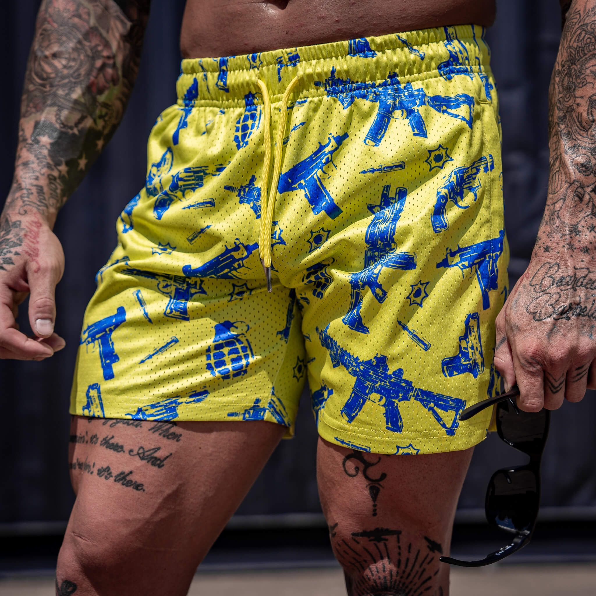 Men's Original Mesh Lifestyle Shorts | 5" - Combat Iron Apparel Co.