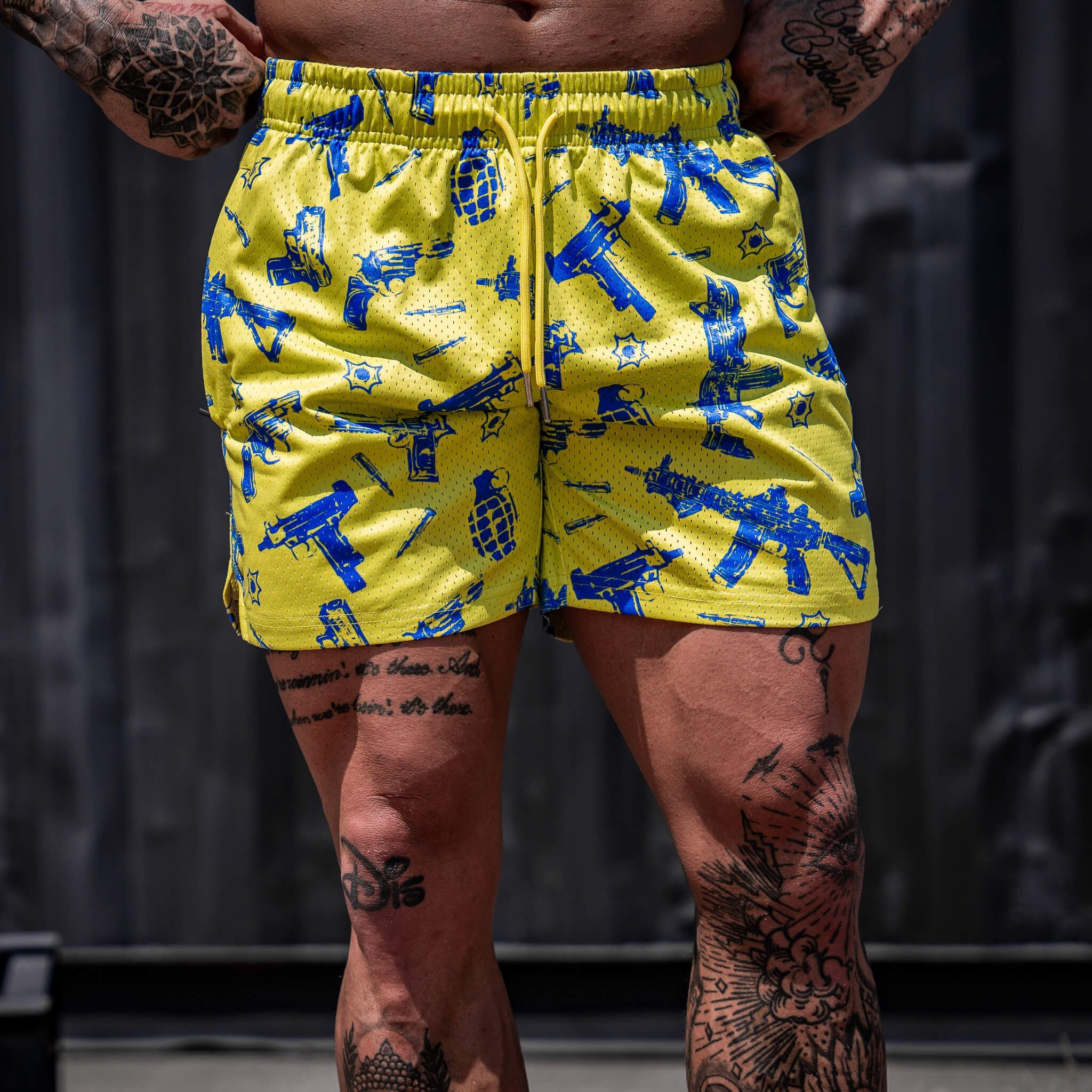 Men's Original Mesh Lifestyle Shorts | 5" - Combat Iron Apparel Co.