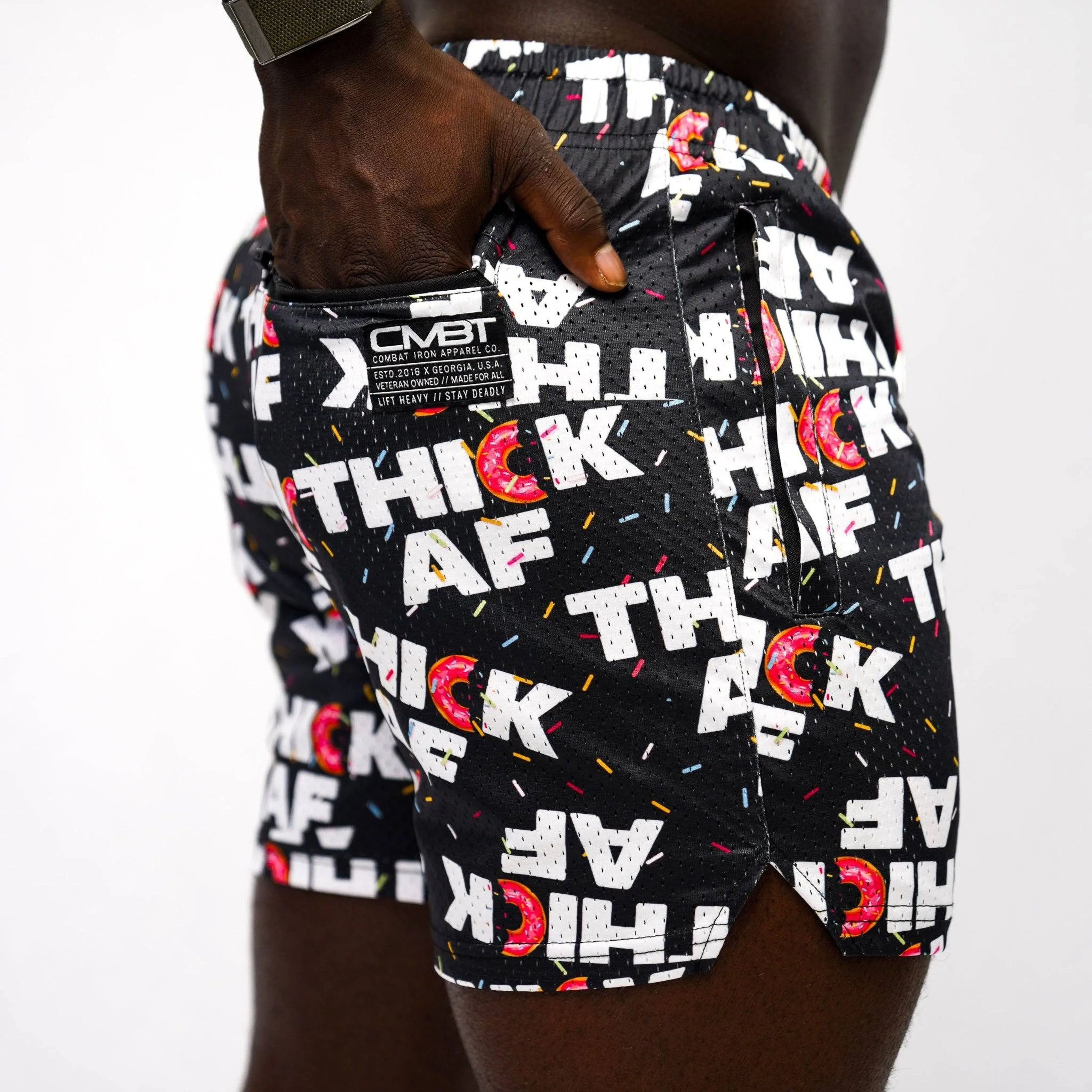 Men's Original Mesh Lifestyle Shorts | 5" - Combat Iron Apparel Co.