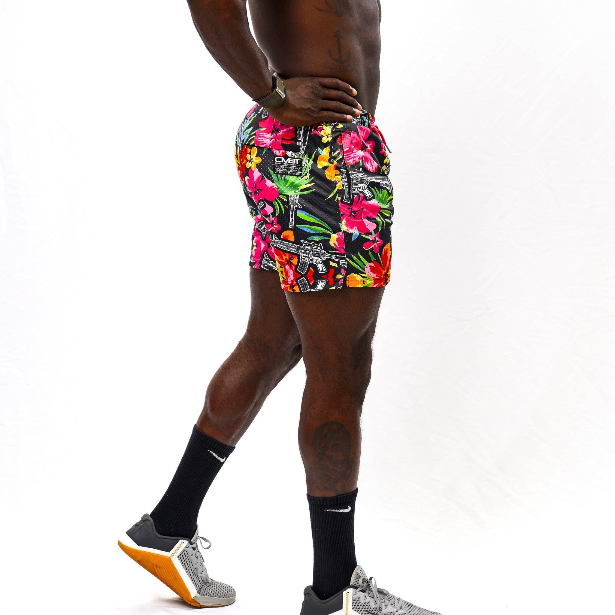 Men's Original Mesh Lifestyle Shorts | 5" - Combat Iron Apparel Co.