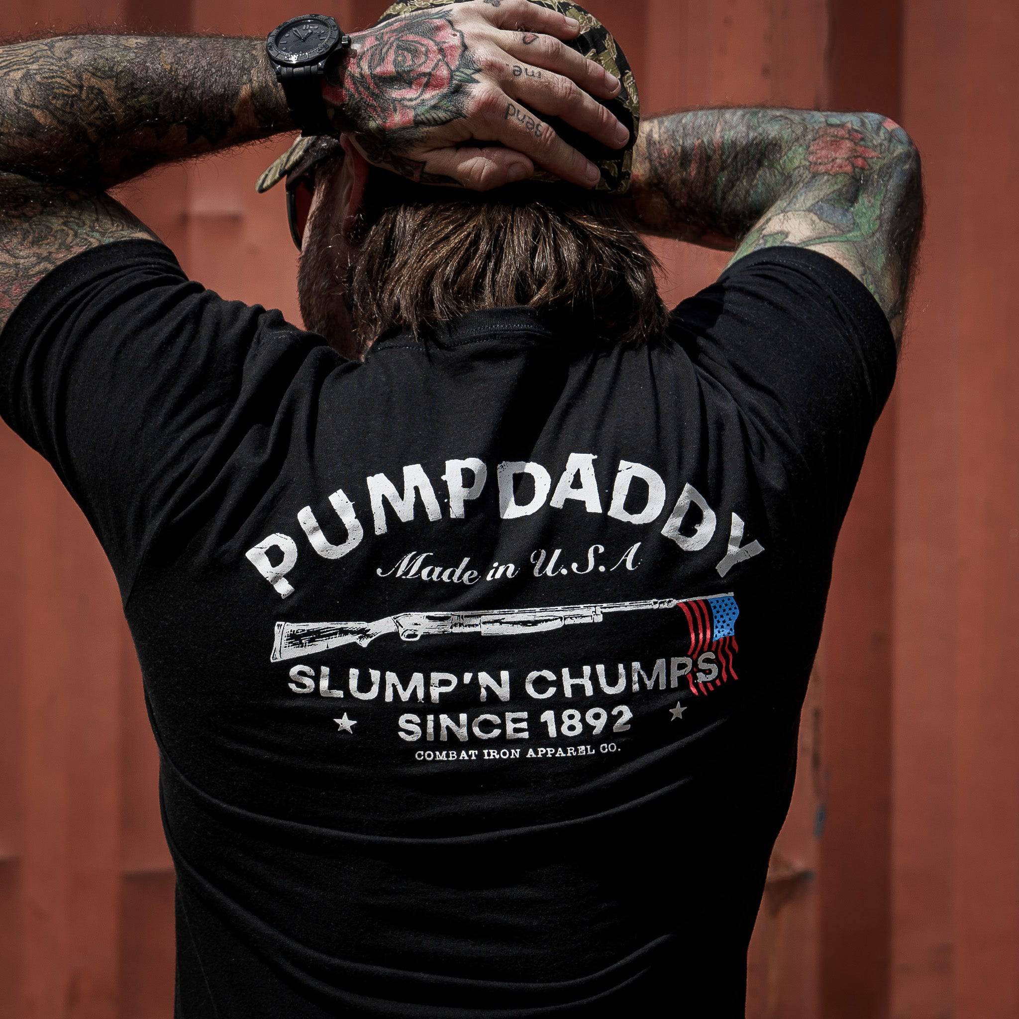 Pump Daddy Original Men's T-Shirt - Combat Iron Apparel Co.