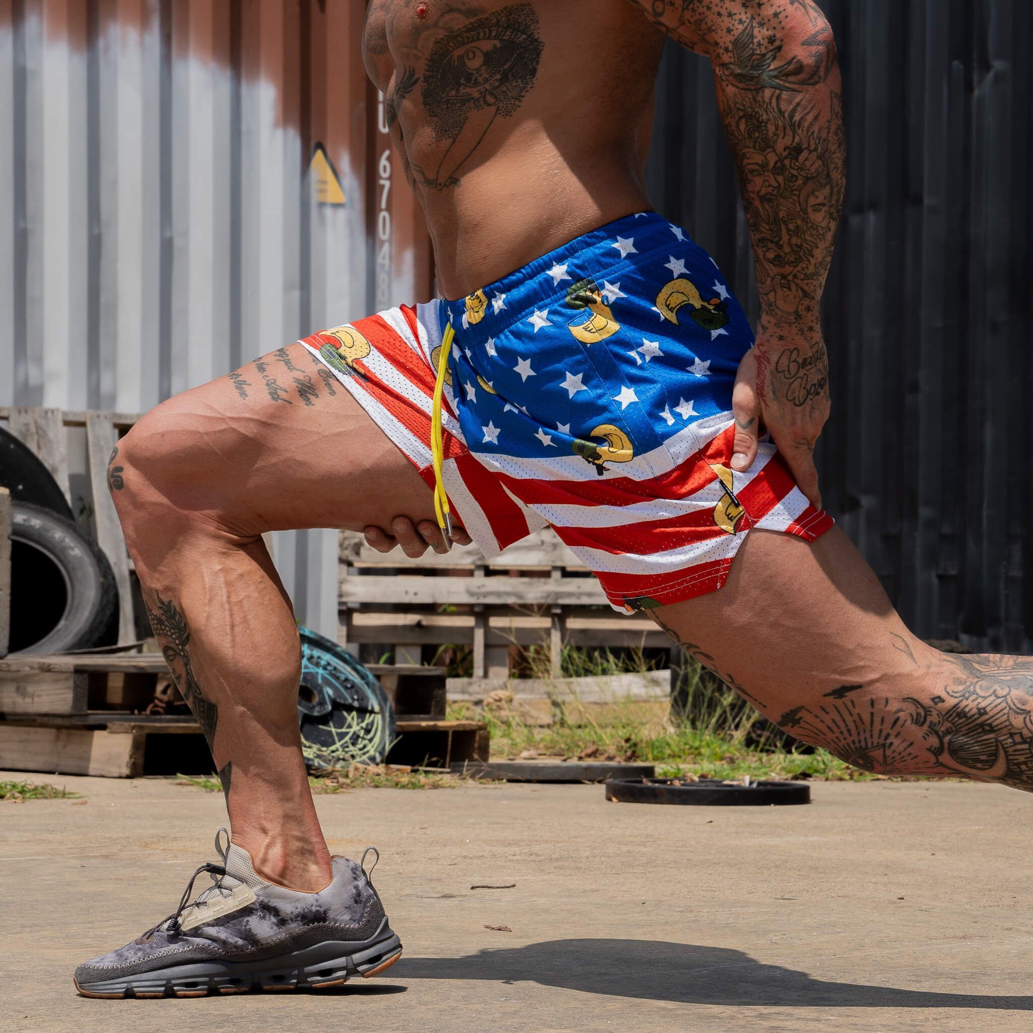 Men's Original Mesh Lifestyle Shorts | 5" - Combat Iron Apparel Co.