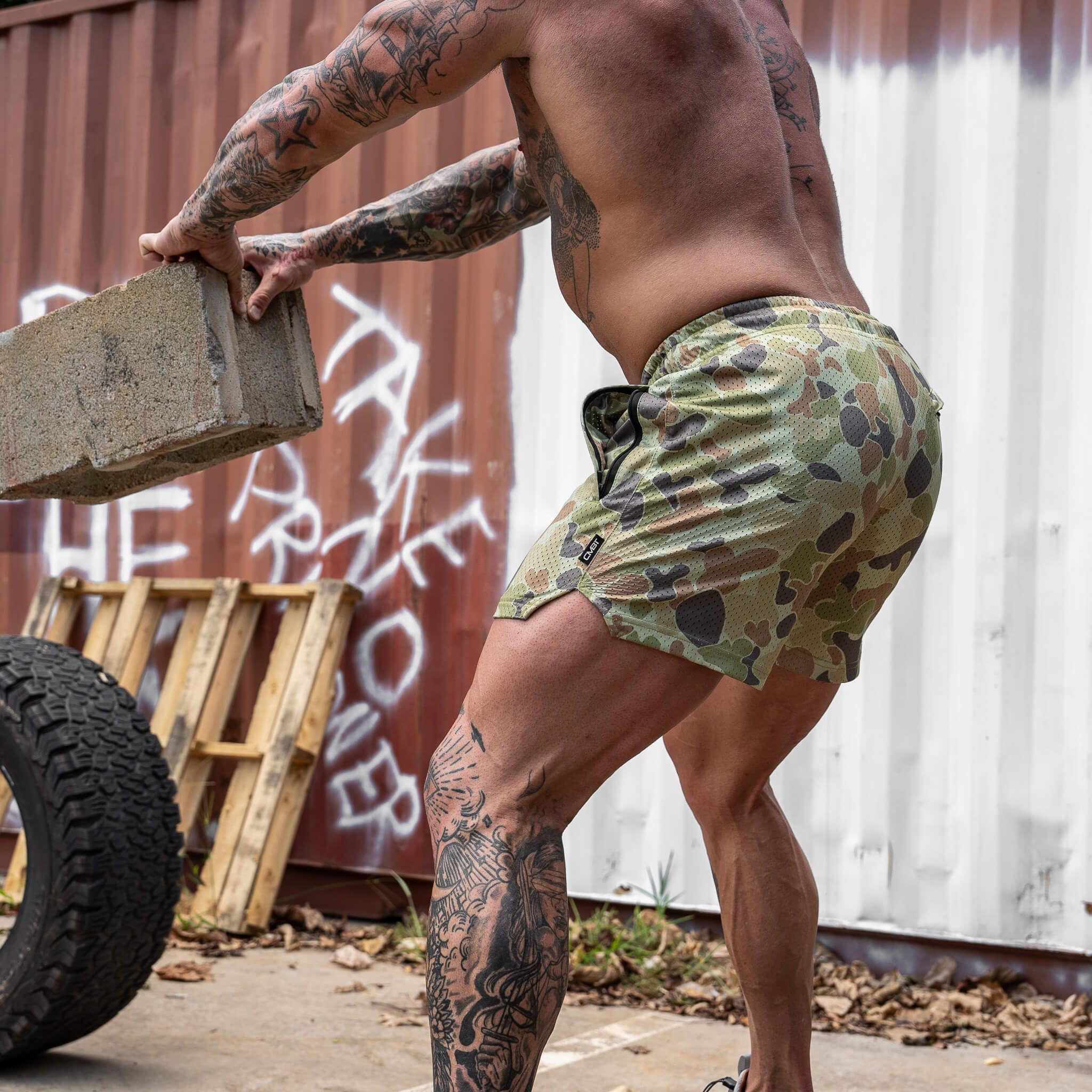 Men's Original Mesh Lifestyle Shorts | 5" - Combat Iron Apparel Co.