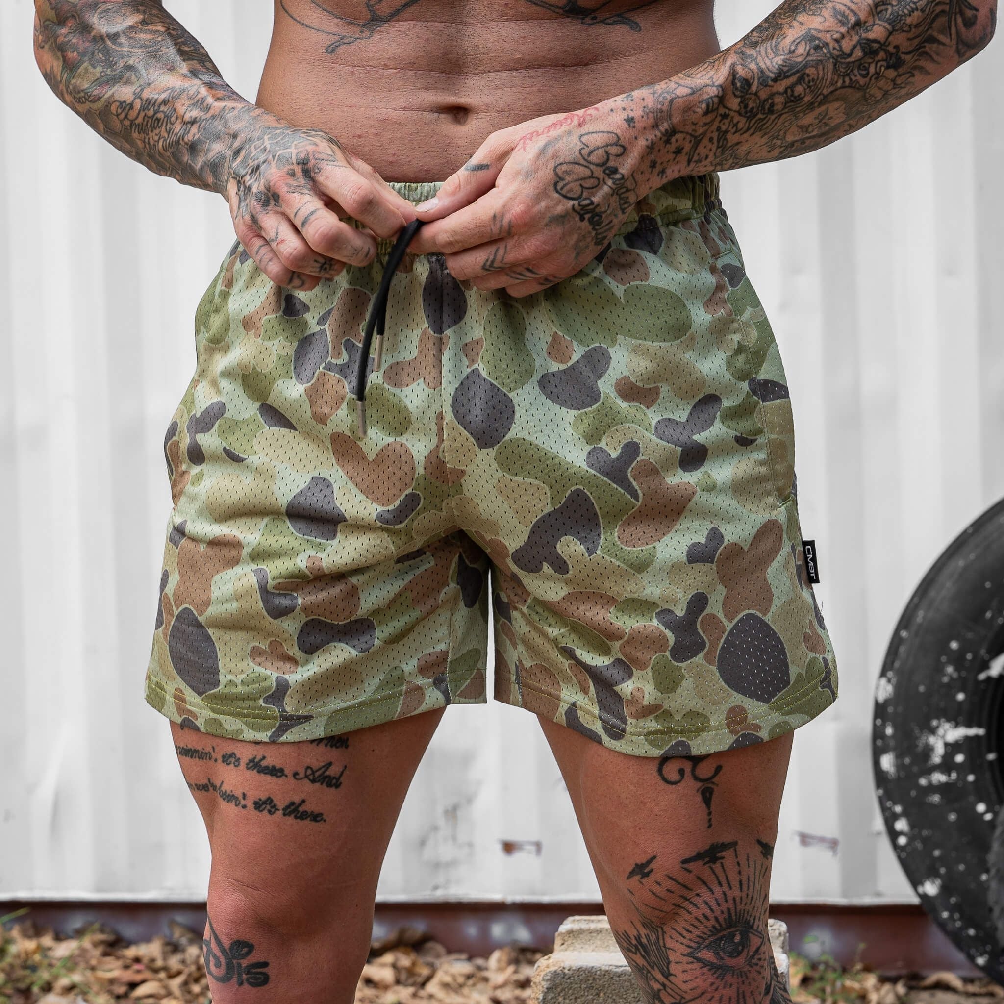 Men's Original Mesh Lifestyle Shorts | 5" - Combat Iron Apparel Co.