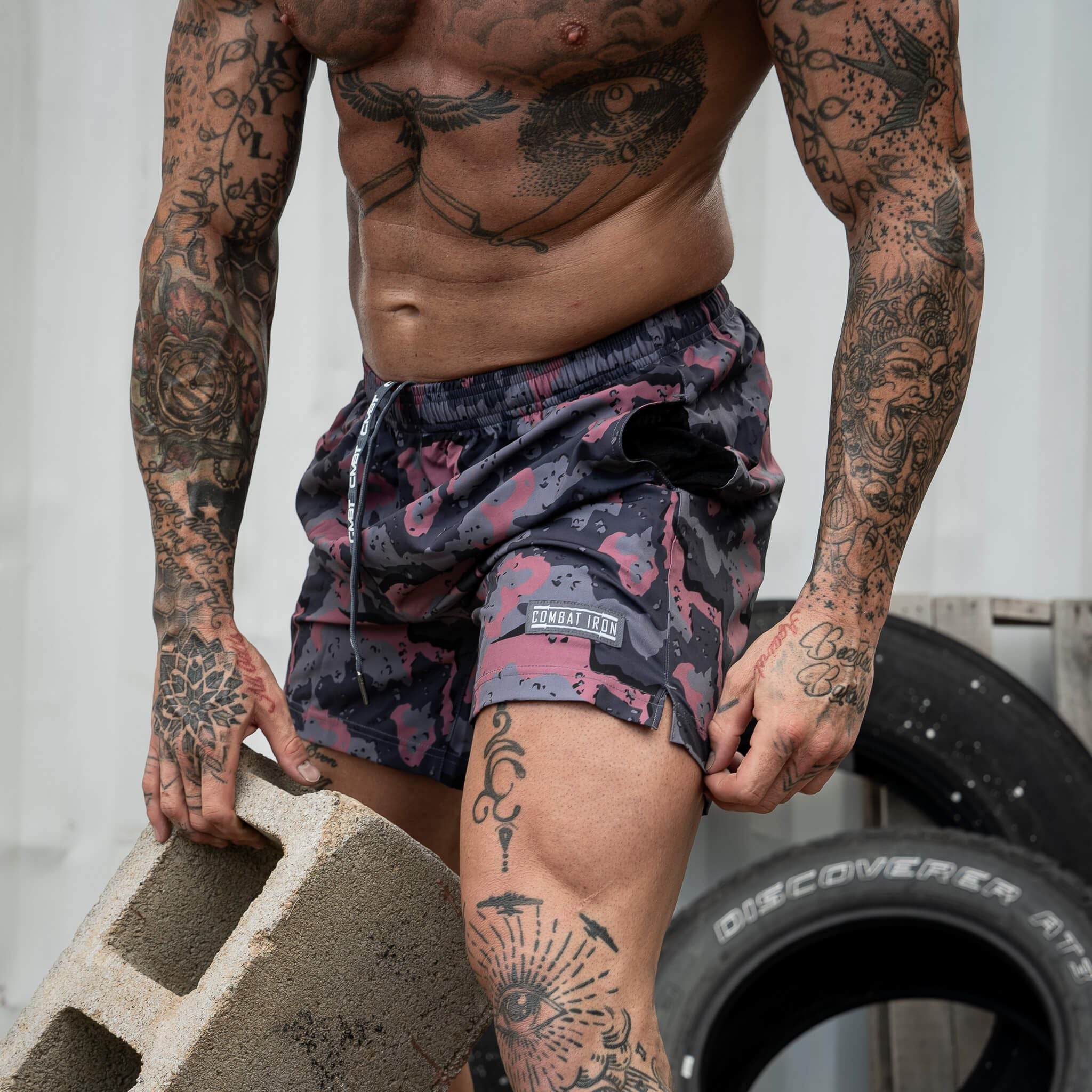 Men's V3 Performance Training Shorts | 5.5" - Combat Iron Apparel Co.