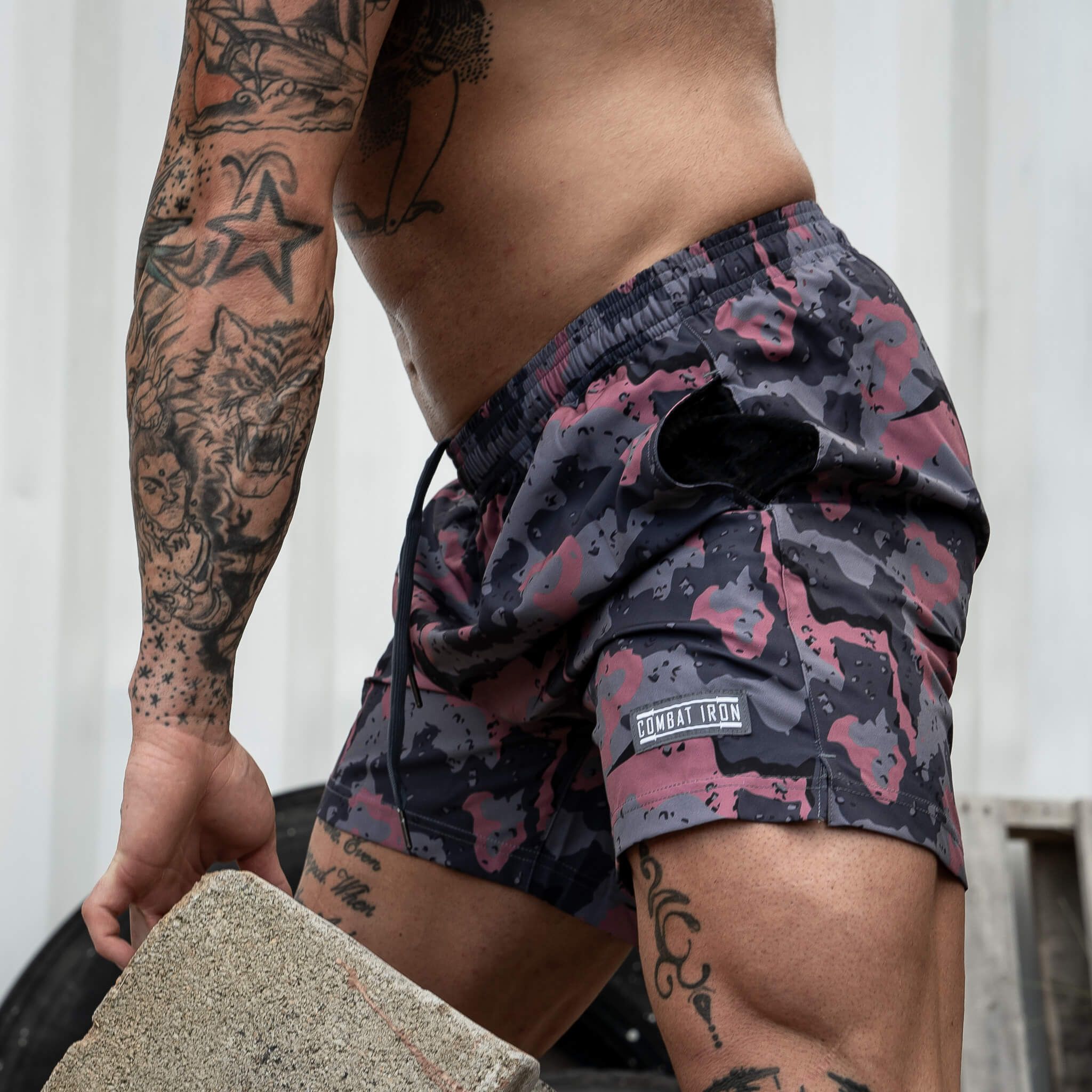 Men's V3 Performance Training Shorts | 5.5" - Combat Iron Apparel Co.