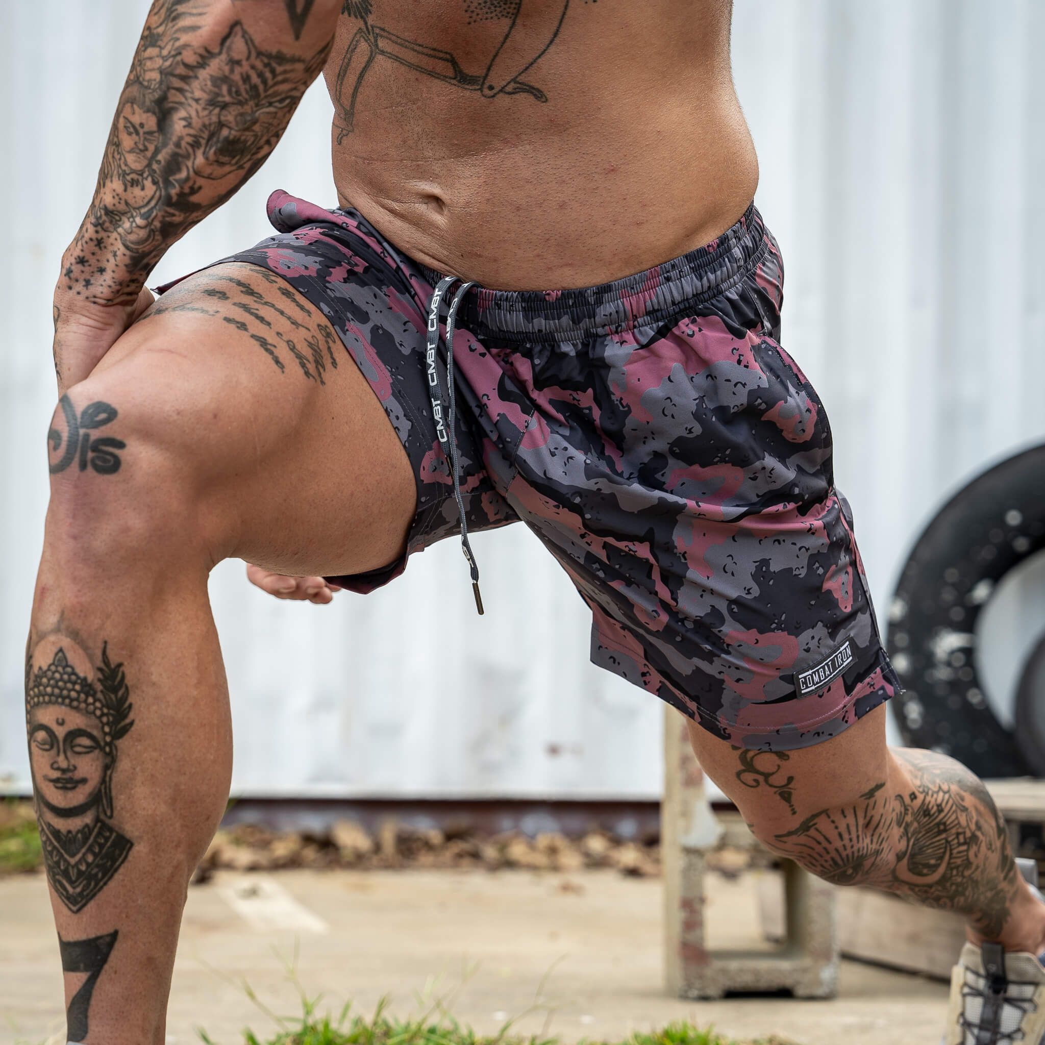 Men's V3 Performance Training Shorts | 5.5" - Combat Iron Apparel Co.